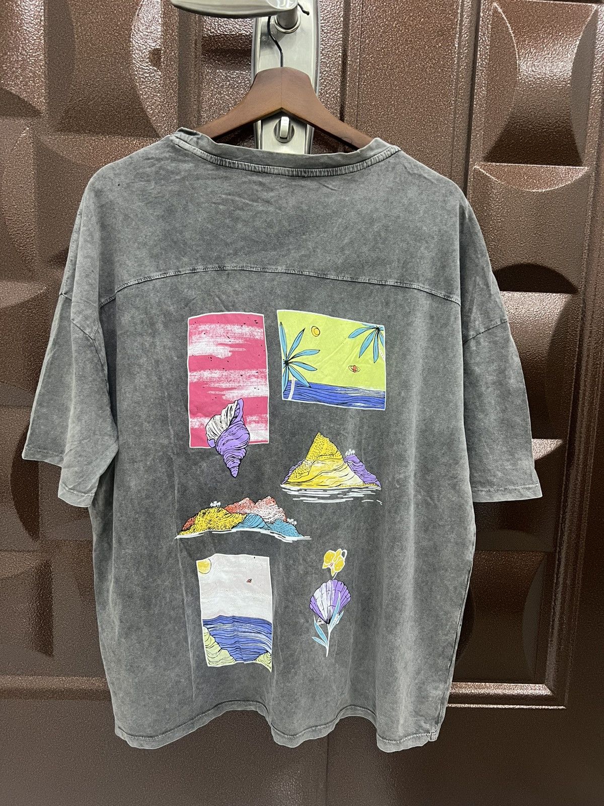 Zara ZARA Vintage Washed Bleach Dye Beach Tee Size US S / EU 44-46 / 1 - 4 Thumbnail