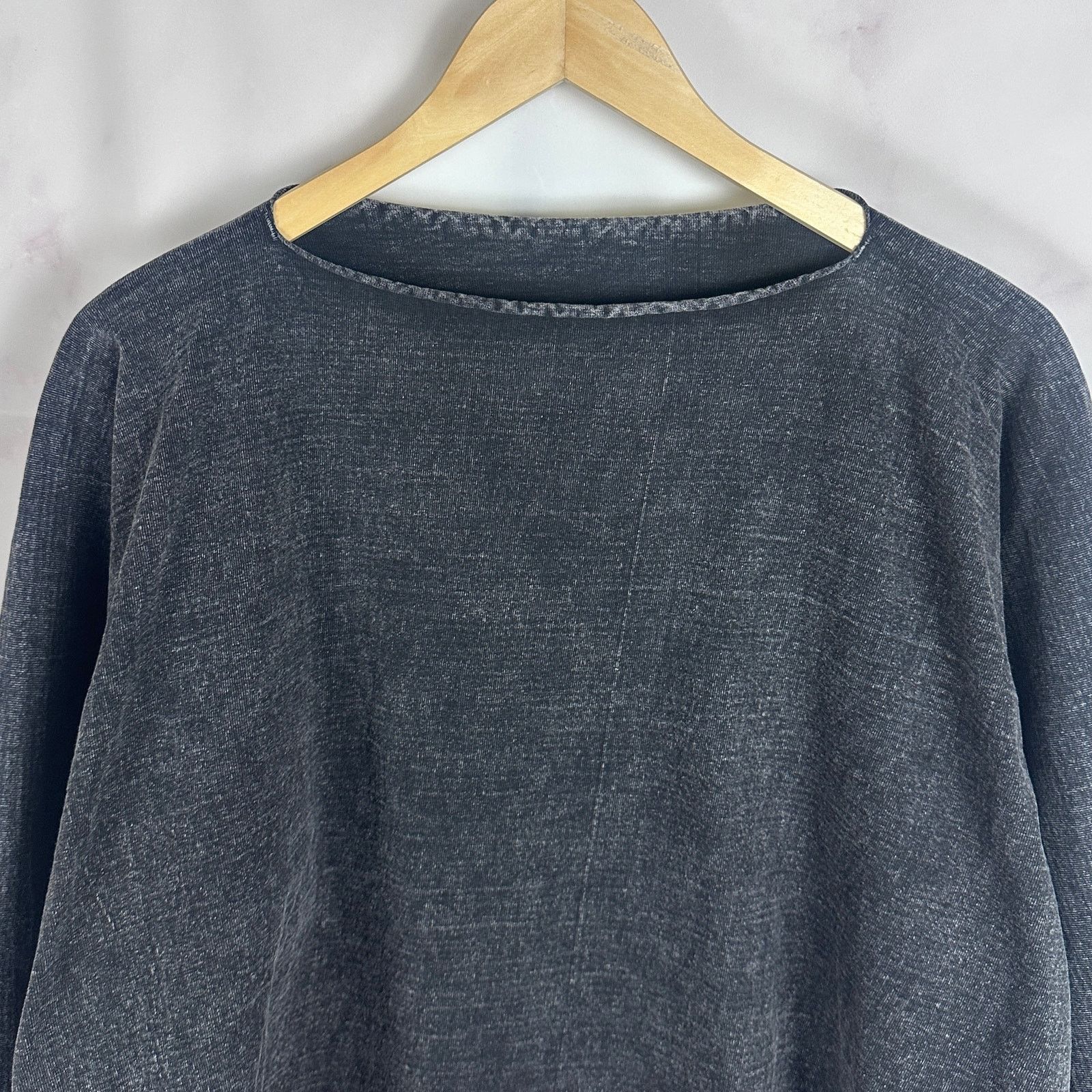 Yeezy Acid Wash Black Box Longsleeve Shirt Size US M / EU 48-50 / 2 - 2 Thumbnail