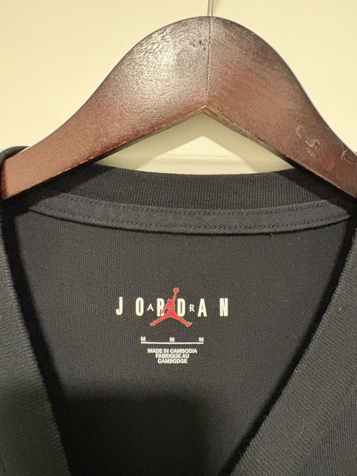 Dj Khaled × Jordan Brand RARE Dj Khaled x Jordan We The Best MJ Did Black T-Shirt Size US M / EU 48-50 / 2 - 2 Thumbnail
