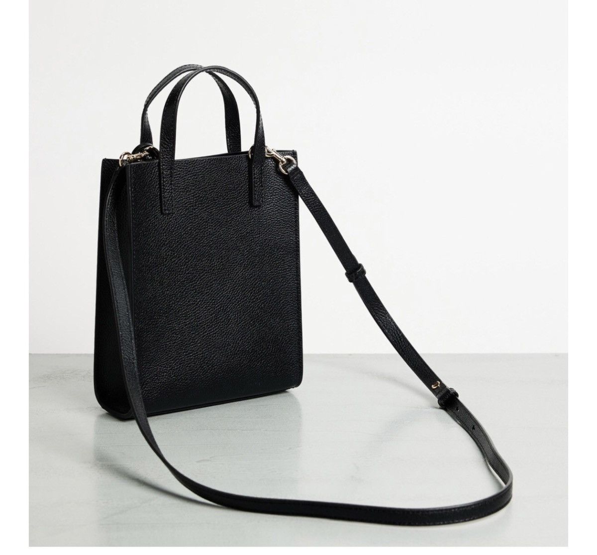 Marc Jacobs Marc Jacobs black leather small tote Size ONE SIZE - 8 Thumbnail