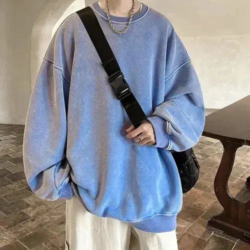 Japanese Brand Neploha Retro Washed Old Pullovers Sweatshirts Size US L / EU 52-54 / 3 - 4 Thumbnail