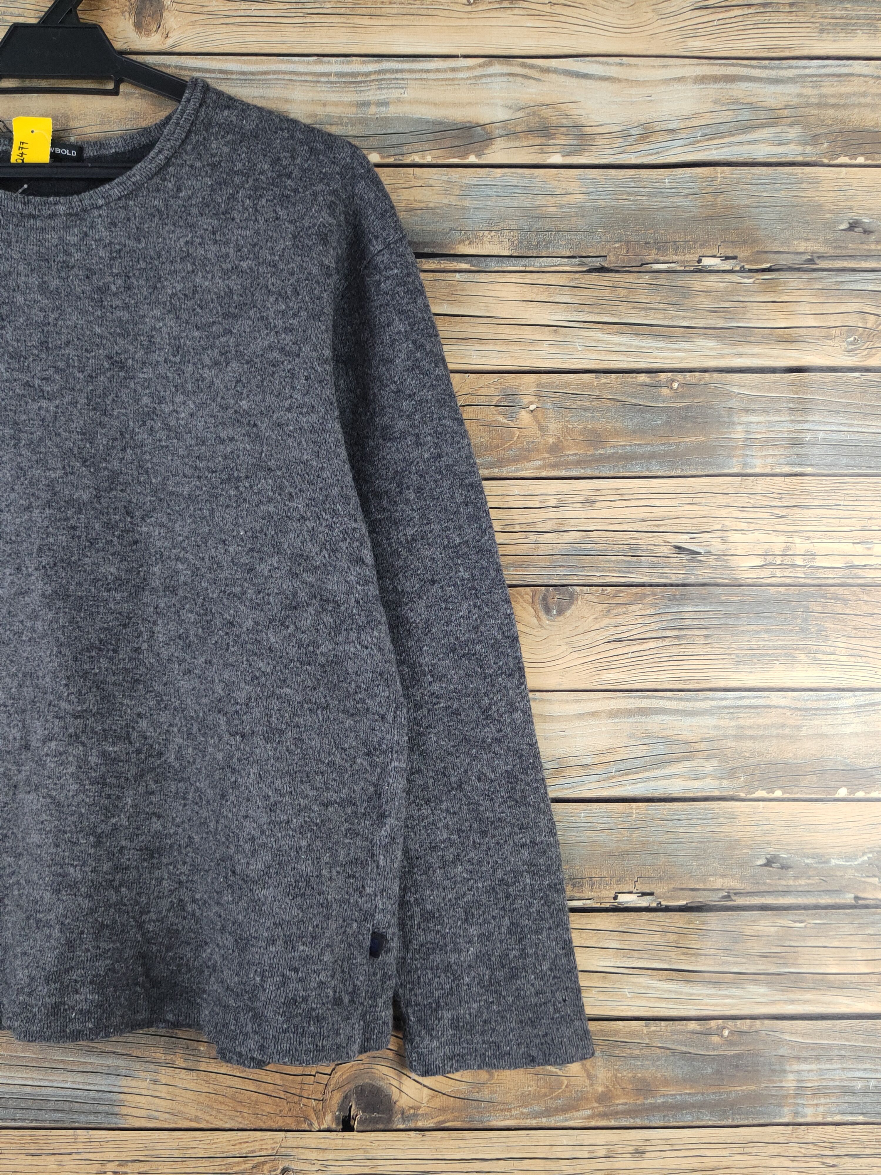 R.Newbold DL R.Newbold Dark Gray Sweatshirts #2477 Size US M / EU 48-50 / 2 - 6 Thumbnail