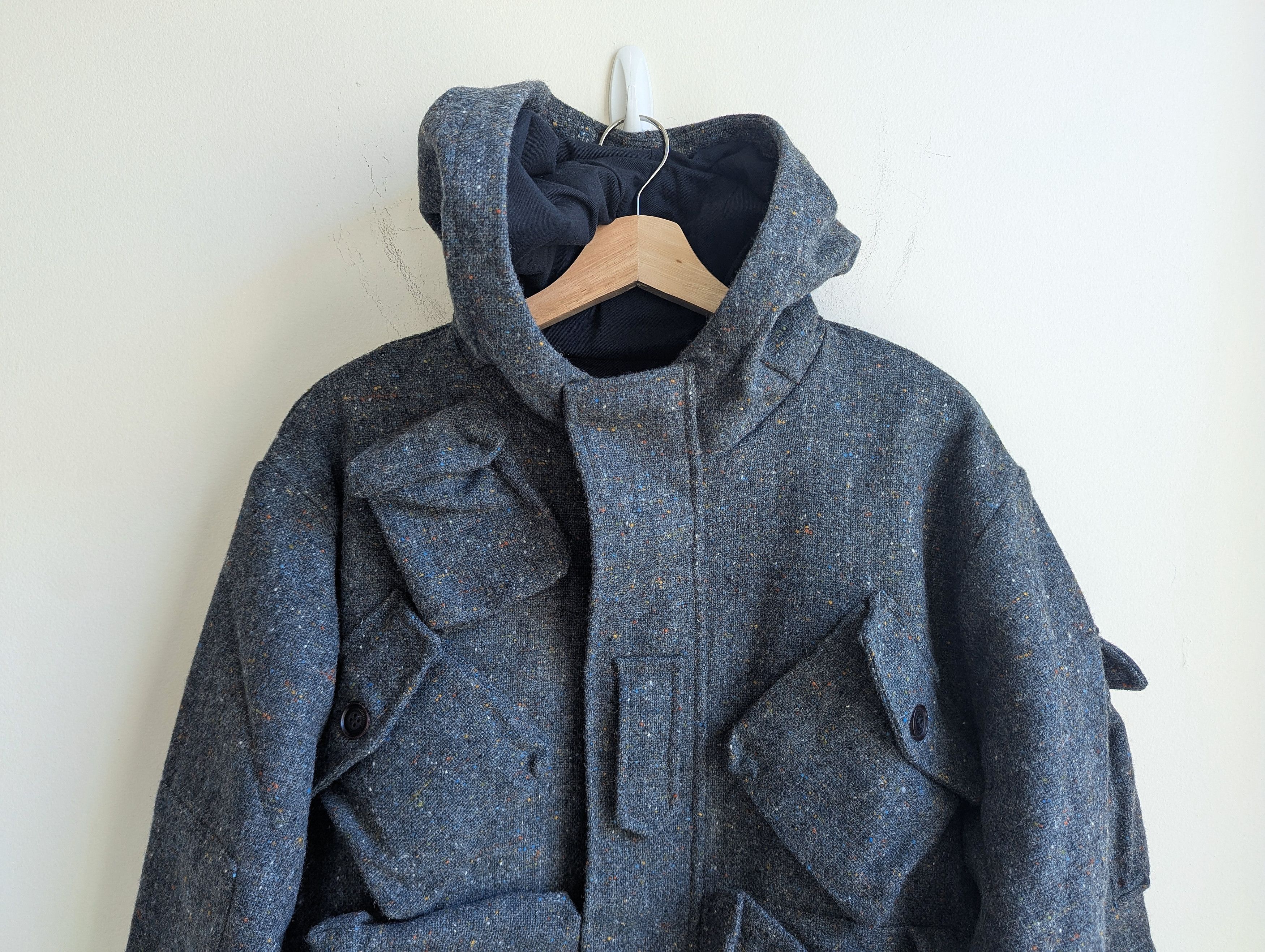 18 East Iscaire Molloy Tweed Parka Size US M / EU 48-50 / 2 - 11 Thumbnail