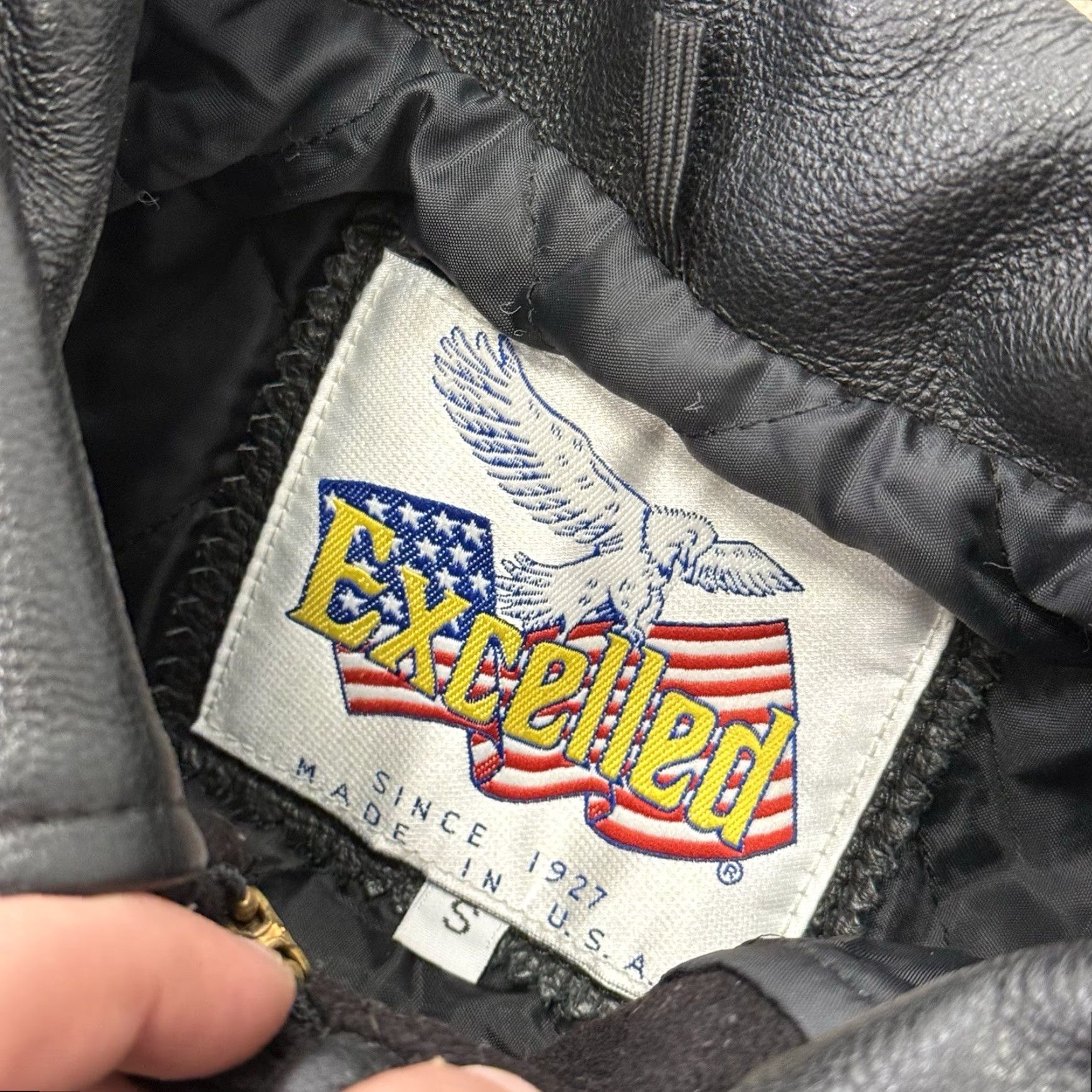 Vintage VINTAGE Cadillac Varsity Jacket Men’s Small S Black Wool & Leather sleeves 2006 DTS & Lucerne Launch Size US S / EU 44-46 / 1 - 3 Thumbnail
