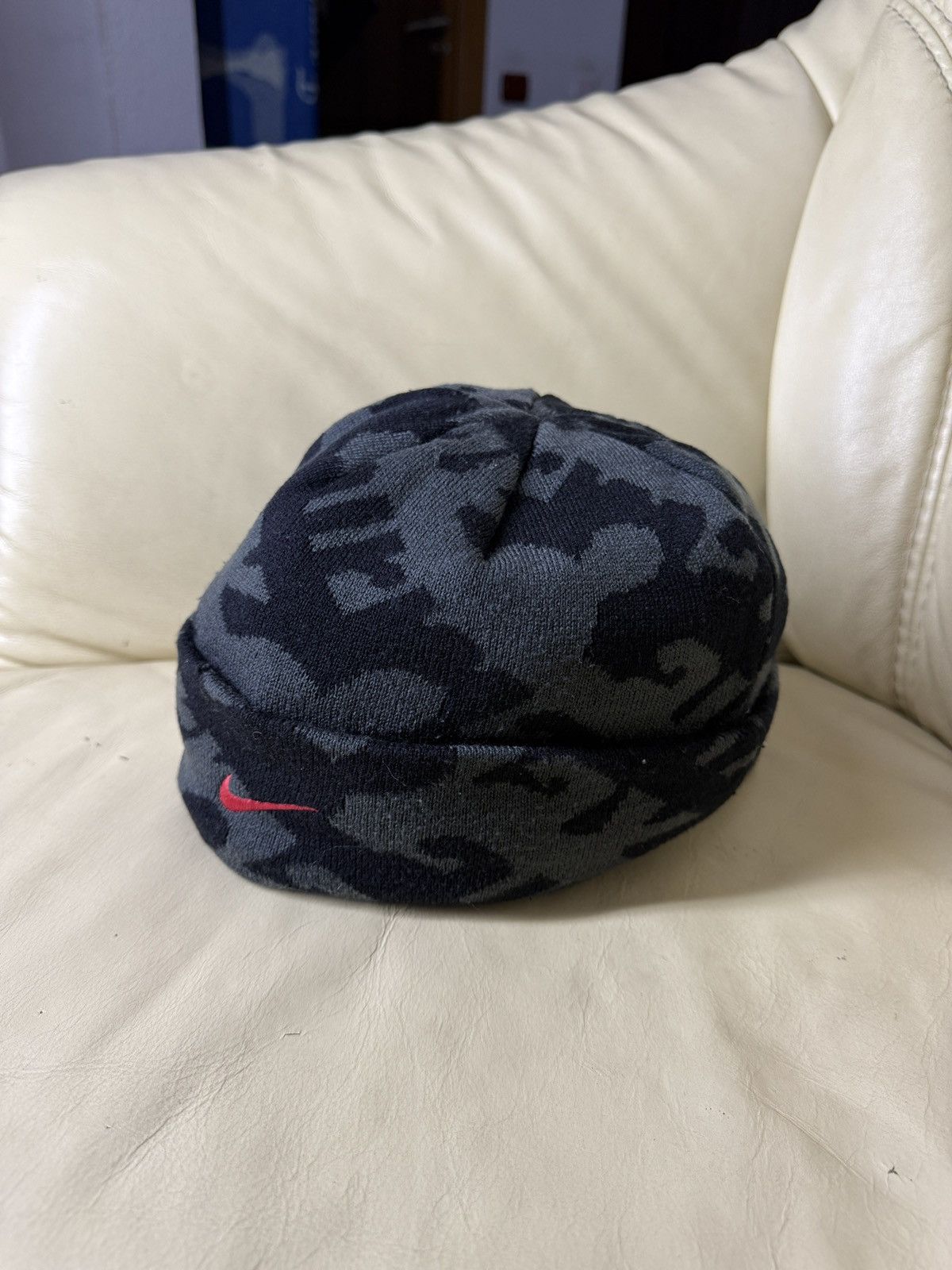 Nike Vintage nike airmax beanie Hat Size ONE SIZE - 15 Thumbnail