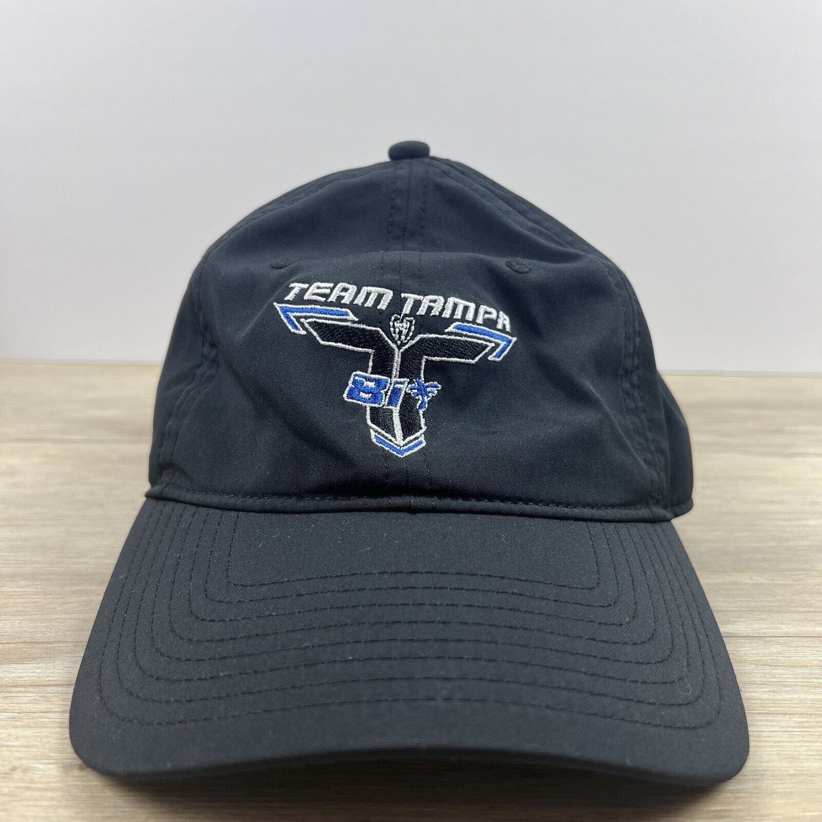 Other Team Tampa Hat Tampa Adjustable Hat Black Adjustable Hat Adu Size ONE SIZE - 5 Thumbnail