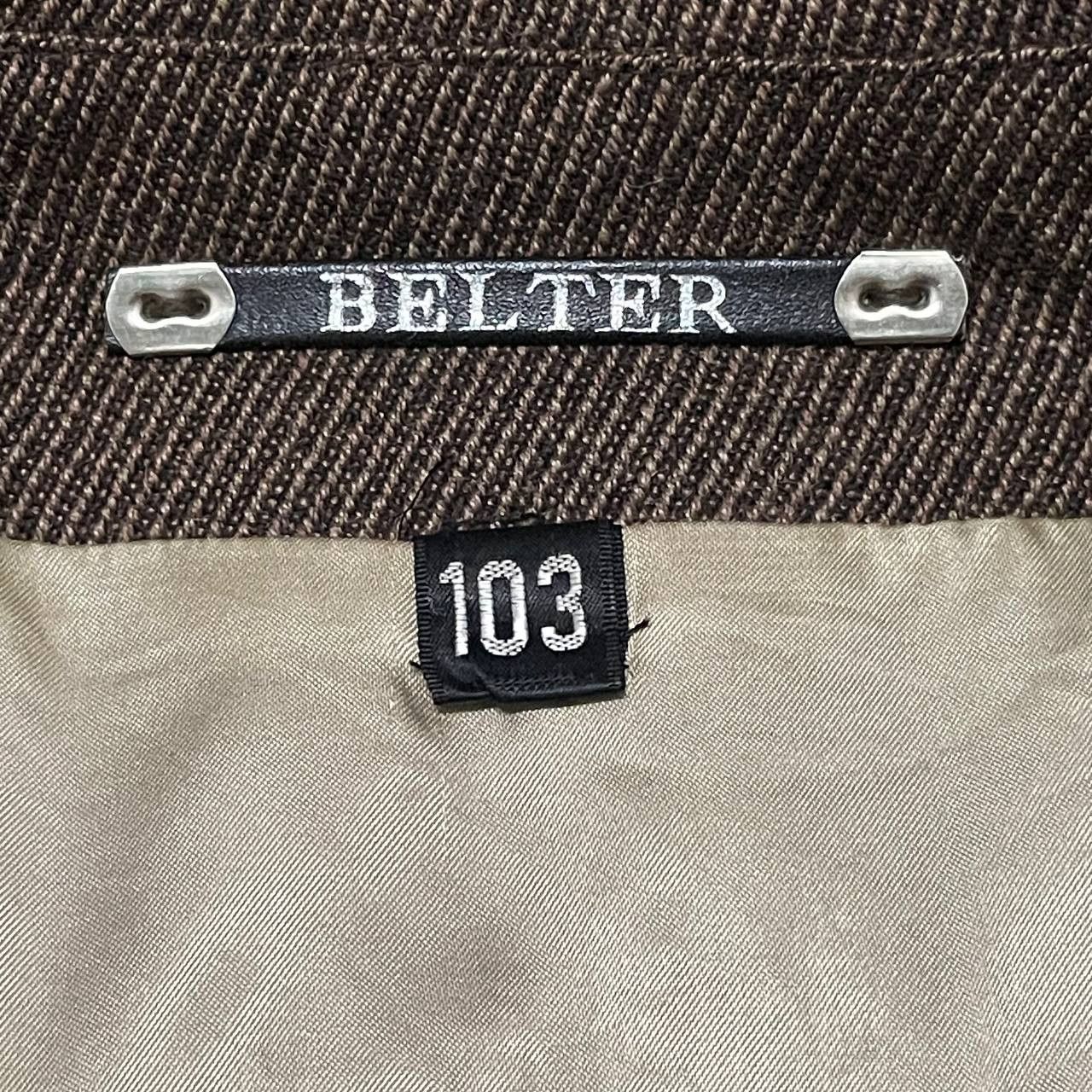 Japanese Brand Vintage Belter Made in Japan Wool Long Coat Double Breast Size US L / EU 52-54 / 3 - 7 Thumbnail