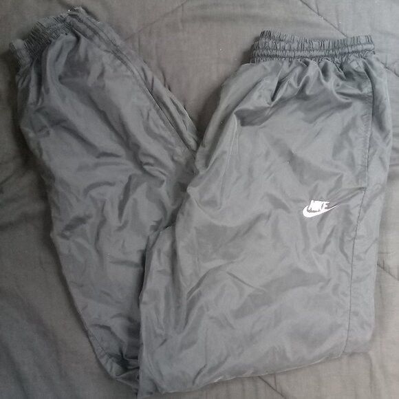Vintage 90s Nike Lined Wind Pants Joggers Trainers