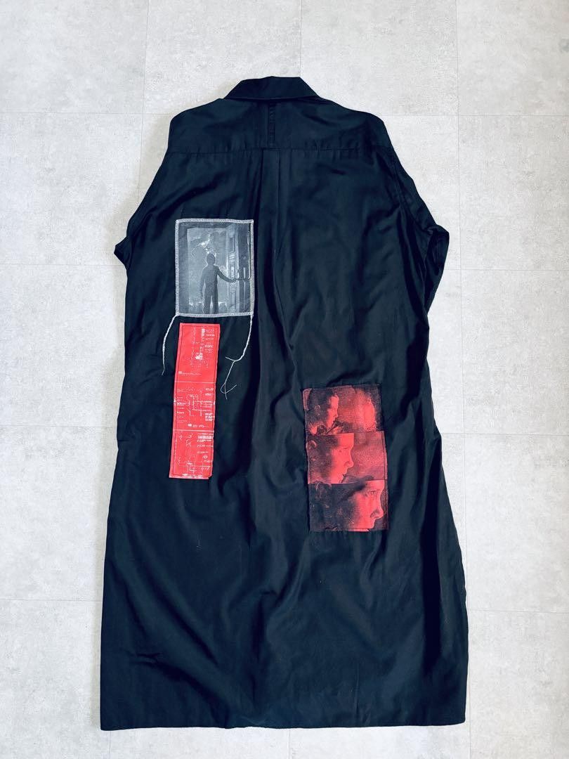 Yohji Yamamoto S'YTE STRANGER THINGS Omnibus Printed Patch Long Shirt Size US L / EU 52-54 / 3 - 3 Thumbnail