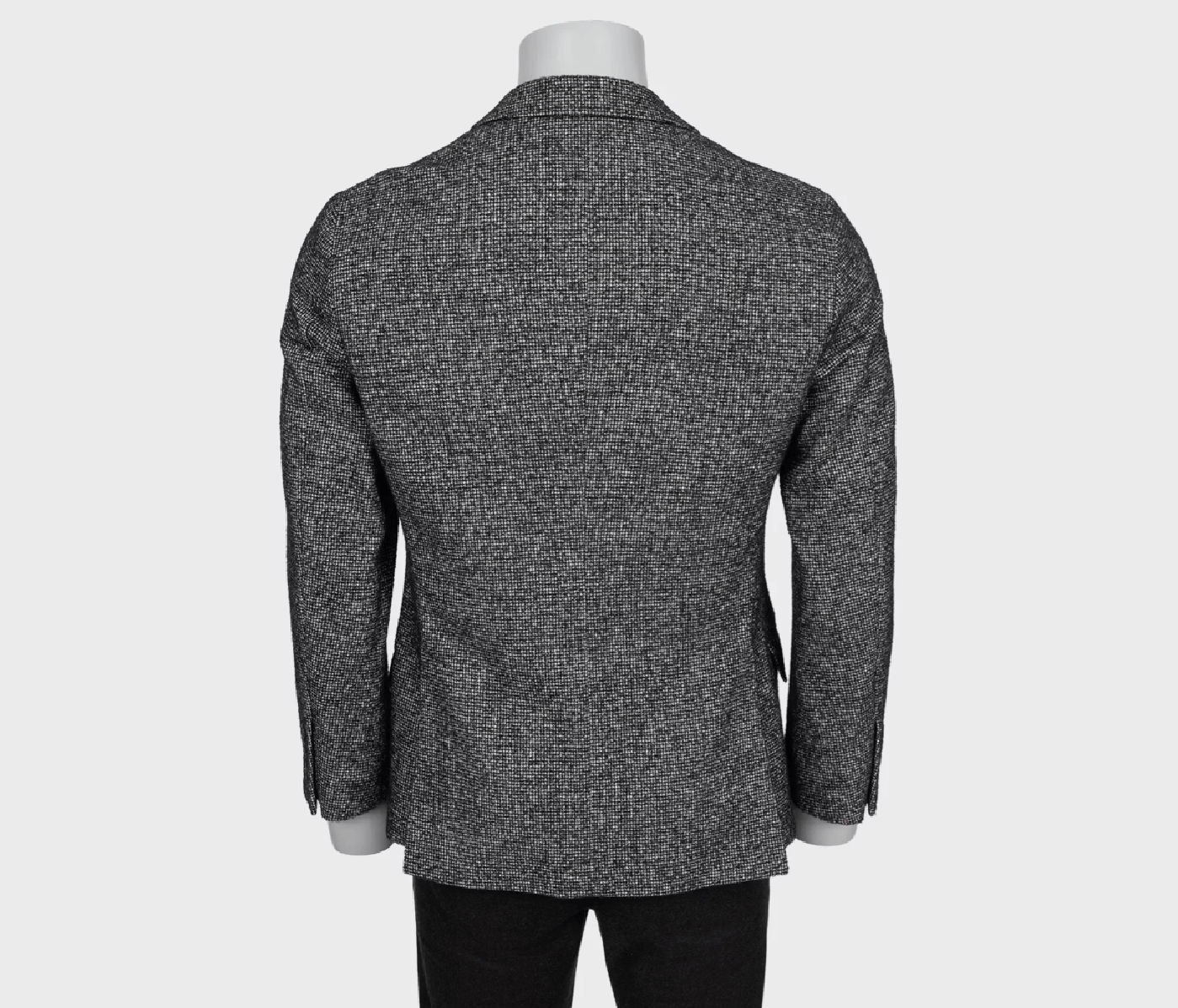 Brunello Cucinelli Brunello Cucinelli men’s black & white micro-pattern jacket Size 50R - 3 Thumbnail
