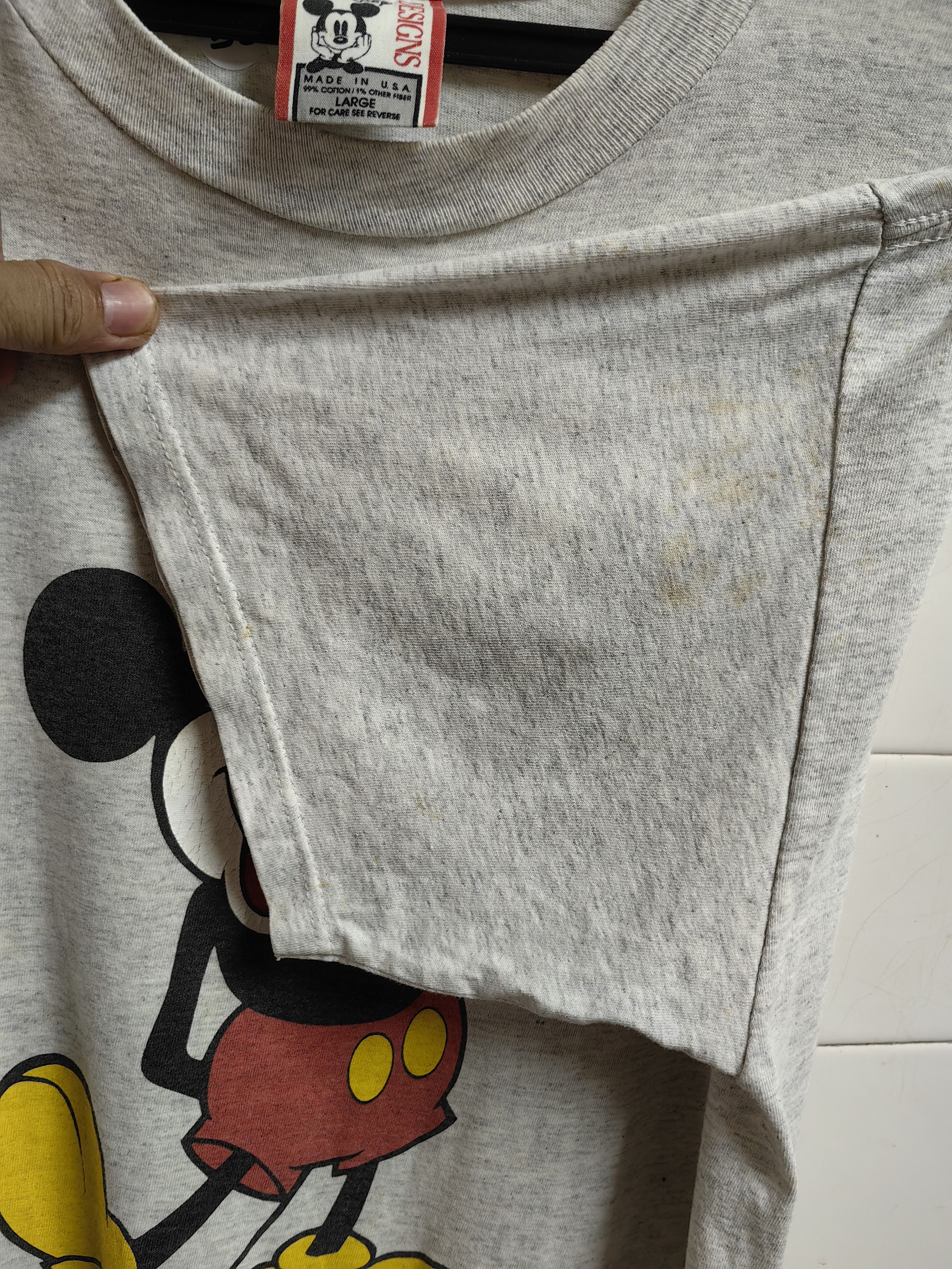 Disney Vintage Mickey Mouse - Walt Disney World Size US L / EU 52-54 / 3 - 9 Thumbnail