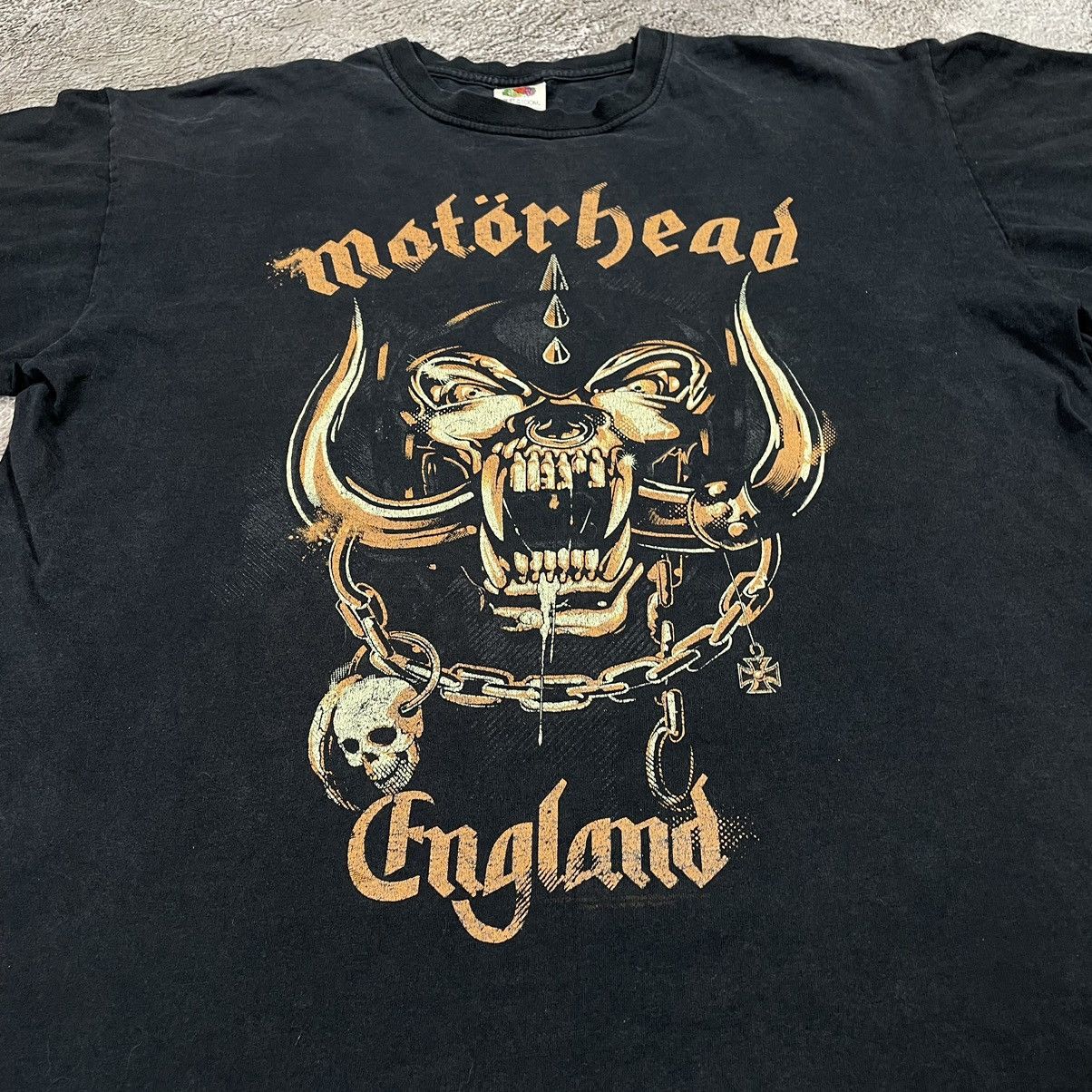 Vintage Vintage 00s Motorhead Band Tee Graphic Punk Grunge Tapered L Size US L / EU 52-54 / 3 - 4 Thumbnail