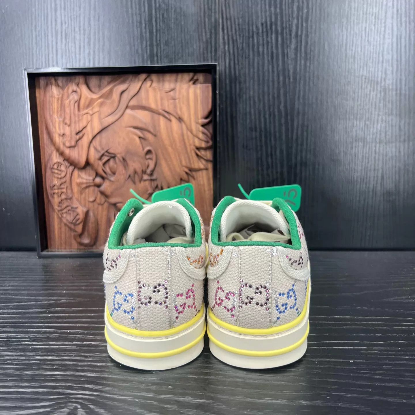 Gucci Gucci 1977 Silver Diamond 35.5 Mint Size US 5 / IT 35 - 4 Thumbnail