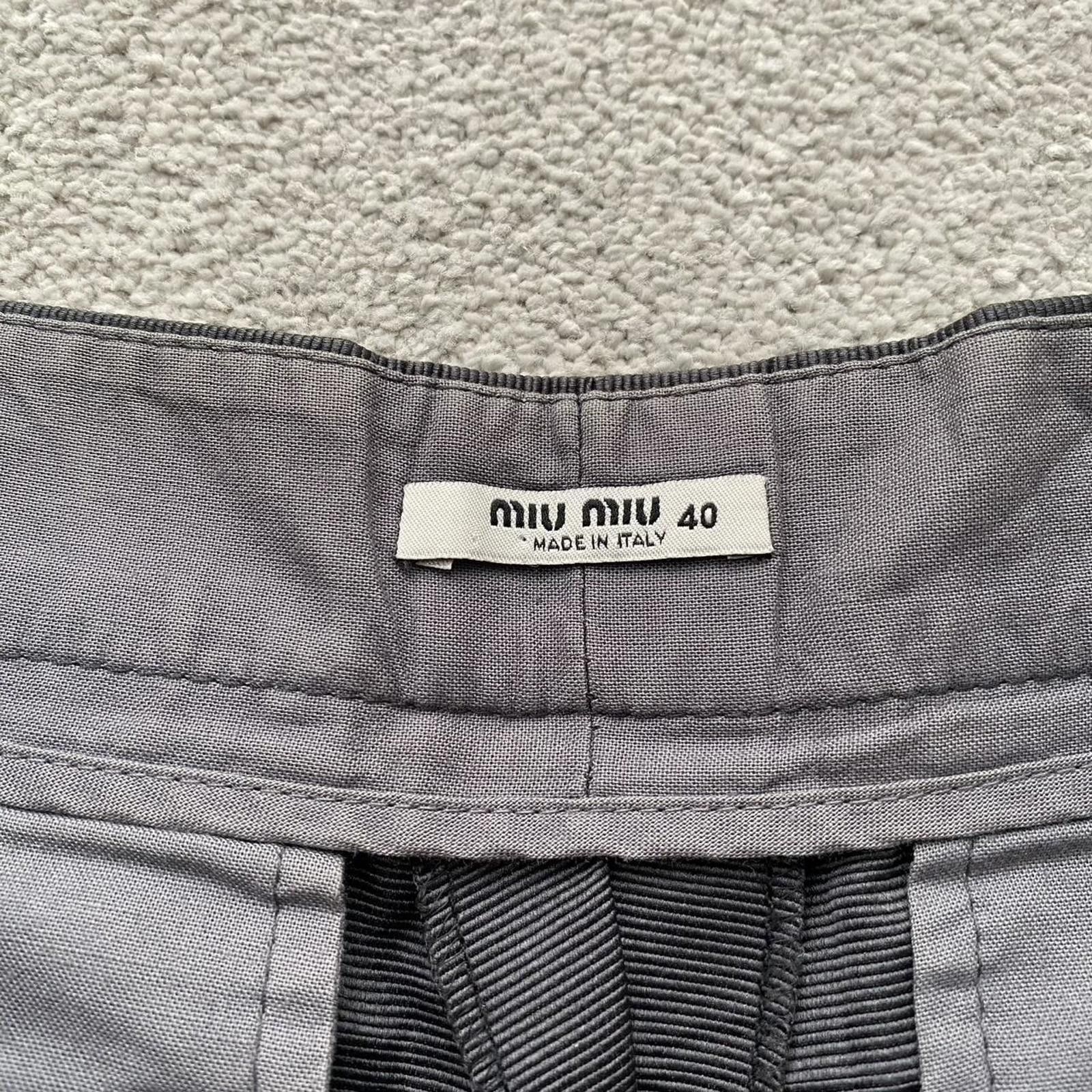 Miu Miu Miu Miu Silk Blend Shorts Size 27" / US 4 / IT 40 - 5 Thumbnail