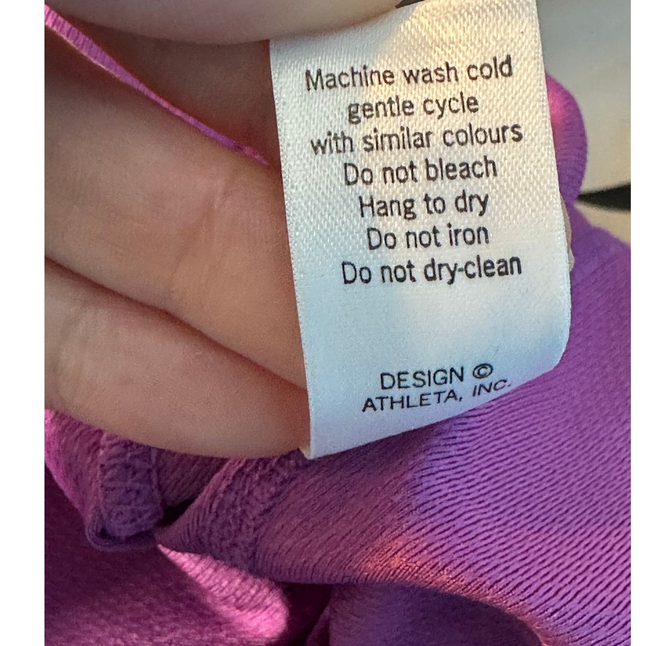 Athleta Athleta pink purple short sleeves fitted top size XS Size XS / US 0-2 / IT 36-38 - 4 Thumbnail