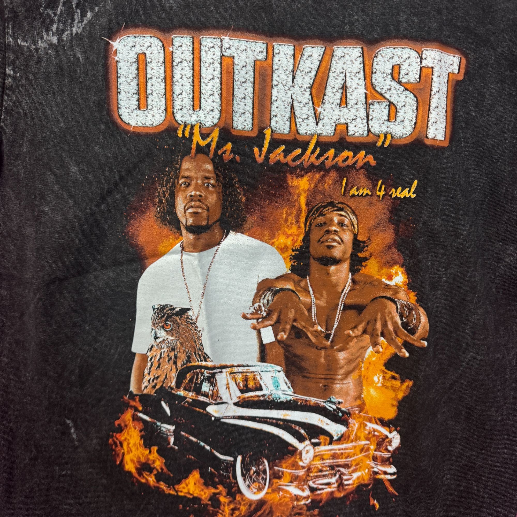 Outkast OutKast Ms Jackson Lyrics Stankonia Album Art Hip Hop Tee M Size US M / EU 48-50 / 2 - 2 Thumbnail