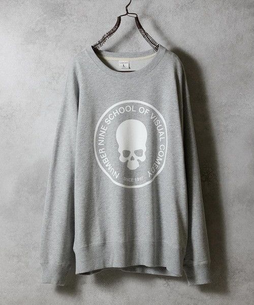 Number (N)ine Number nine SCHOOL OF VISUAL COMEDY CREWNECK SWEATSHIRT Size US L / EU 52-54 / 3 - 1 Thumbnail