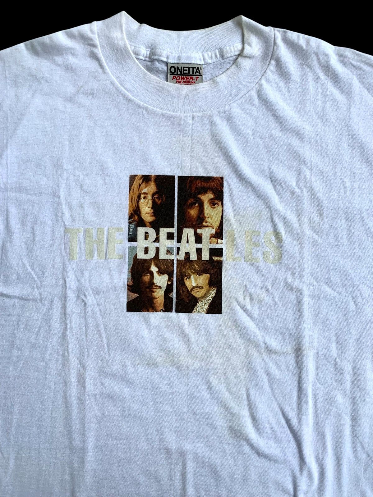 Band Tees × Japanese Brand × Vintage Vintage 90s The Beatles White Album T-shirt Size US L / EU 52-54 / 3 - 3 Thumbnail
