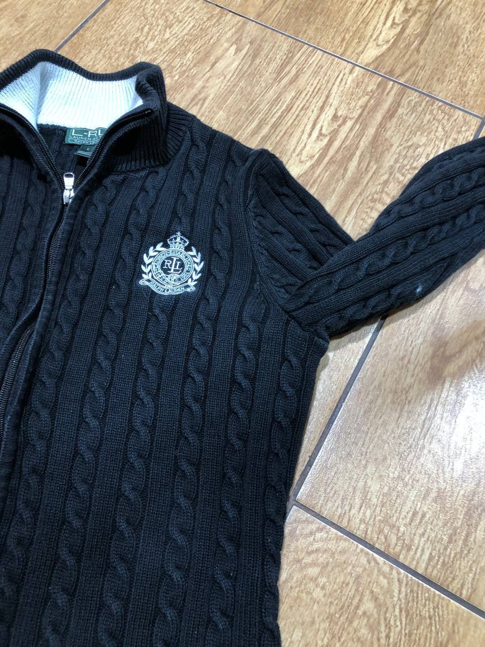 Ralph Lauren Vintage Ralph Lauren 100% Cotton Cardigan Size L Size US L / EU 52-54 / 3 - 13 Thumbnail