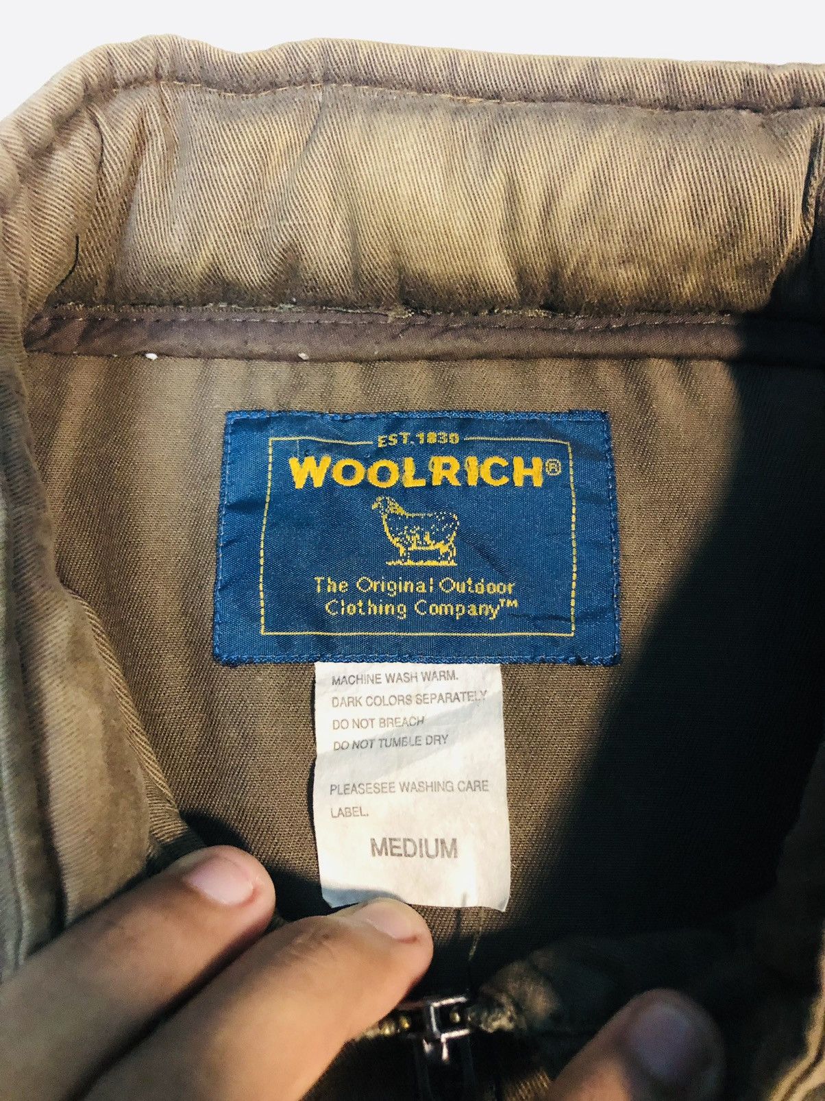Japanese Brand Vintage Bomber Jacket Woolrich (4) Size US M / EU 48-50 / 2 - 5 Thumbnail