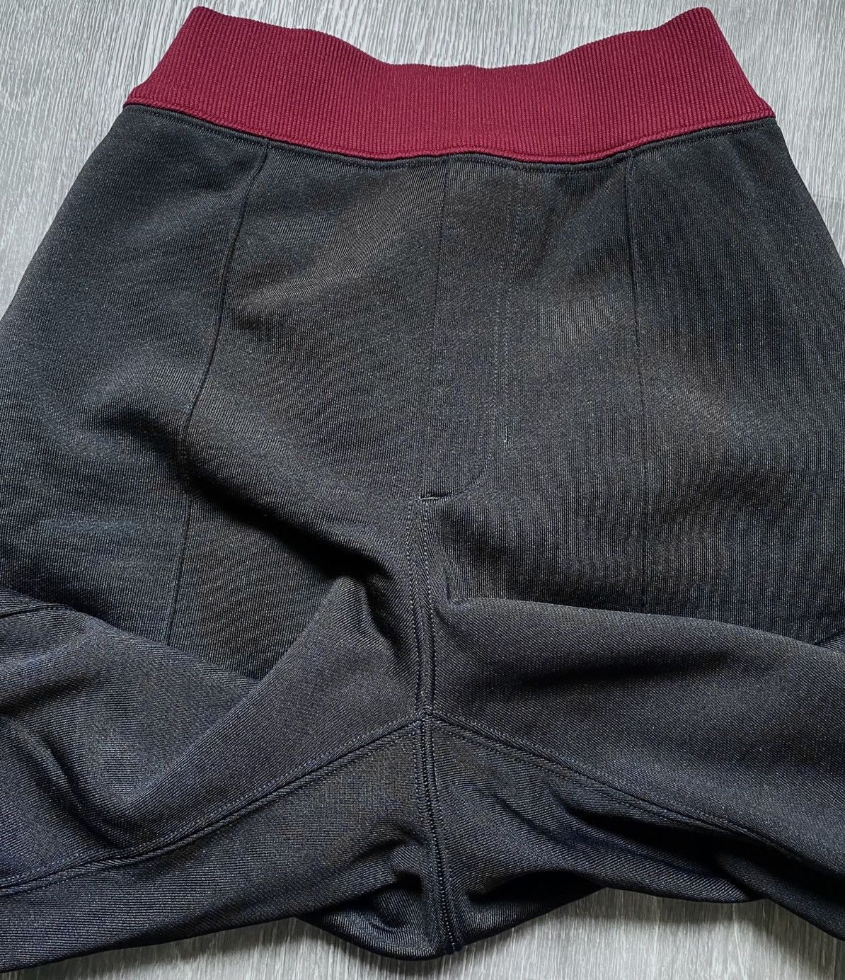 Women’s Helmut Lang Side Stripe Heavy Sweatpants Asymmetric