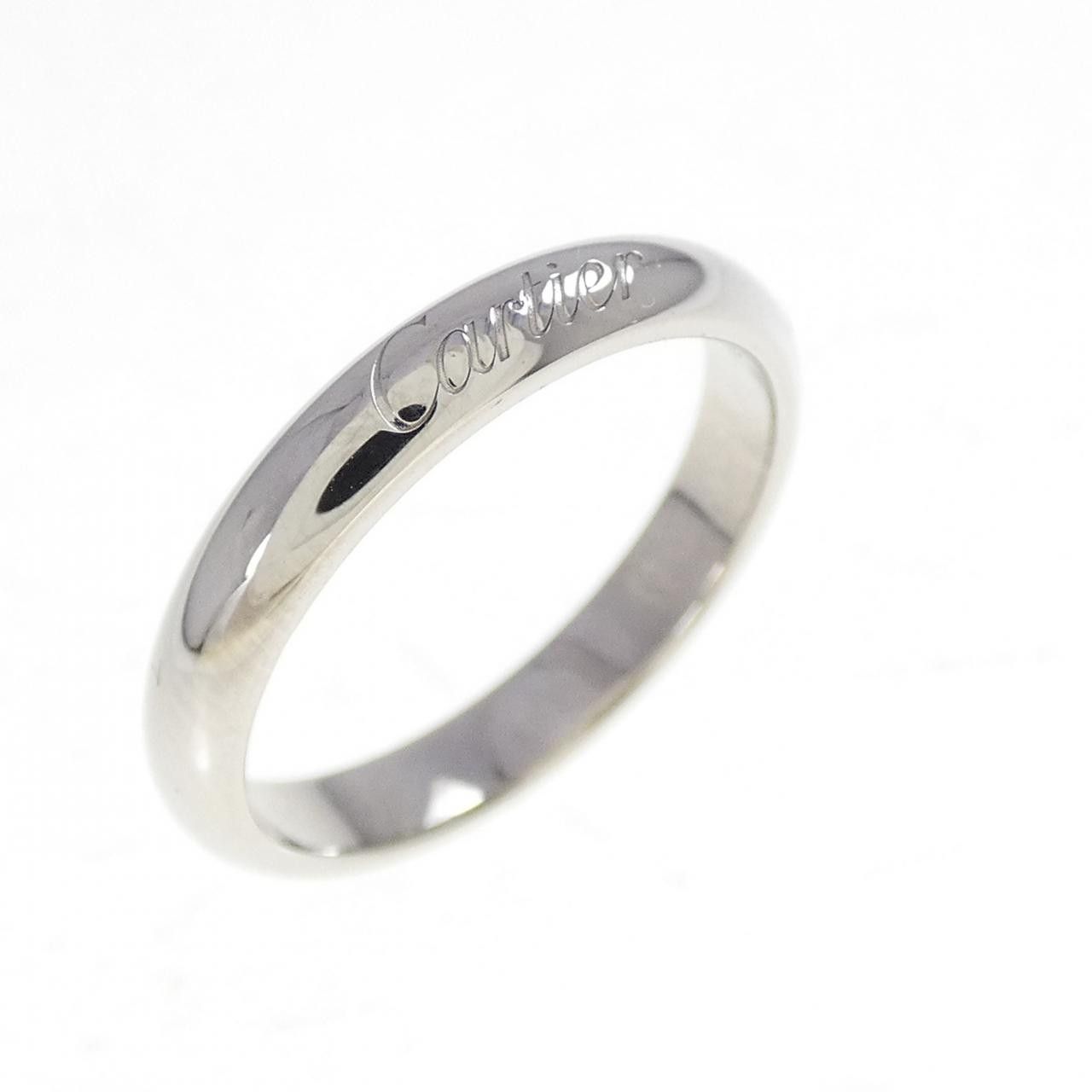 Cartier Cartier Cartier C De Cartier Platinum Ring Size 8 Precious Metal Ring B4232400 DUTY FREE for USA Size ONE SIZE - 1 Thumbnail
