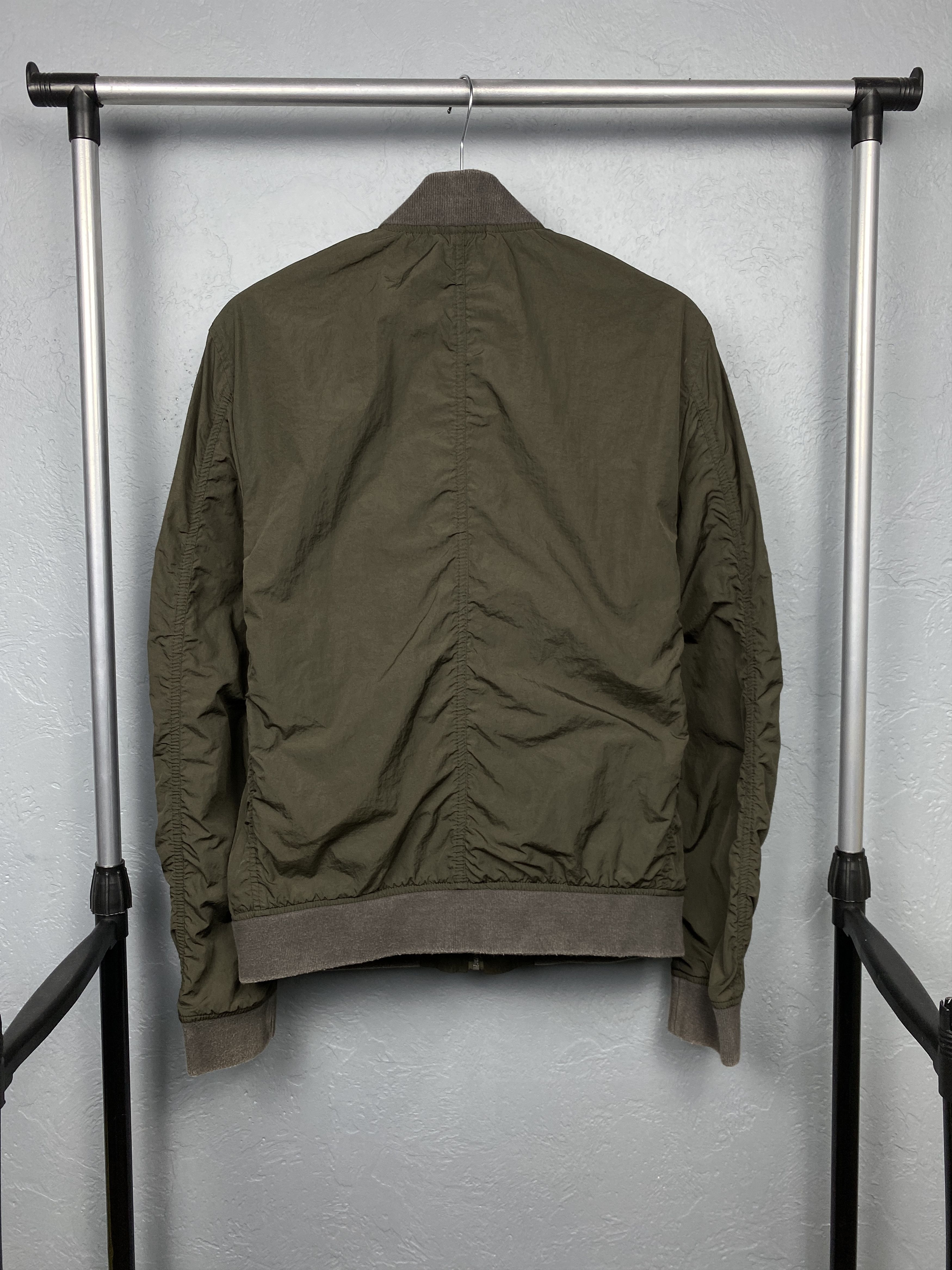 Allsaints Allsaints Vintage Mens Fleet Nylon Bomber Jacket Y2K Size US S / EU 44-46 / 1 - 6 Thumbnail