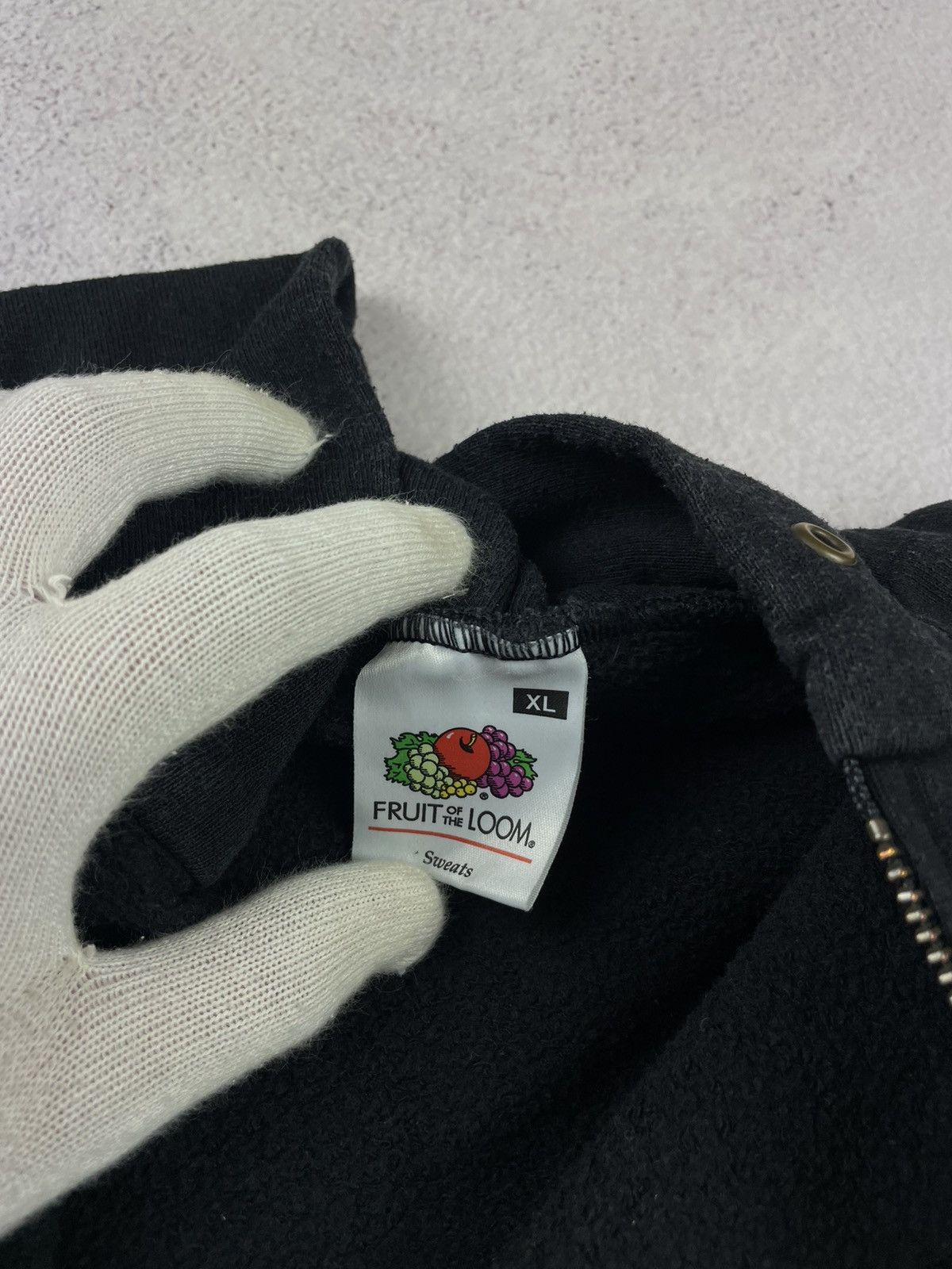 Fruit Of The Loom Death Angel Vintage Y2K Zip Hoodie Black XL Thrash Metal Size US XL / EU 56 / 4 - 7 Thumbnail