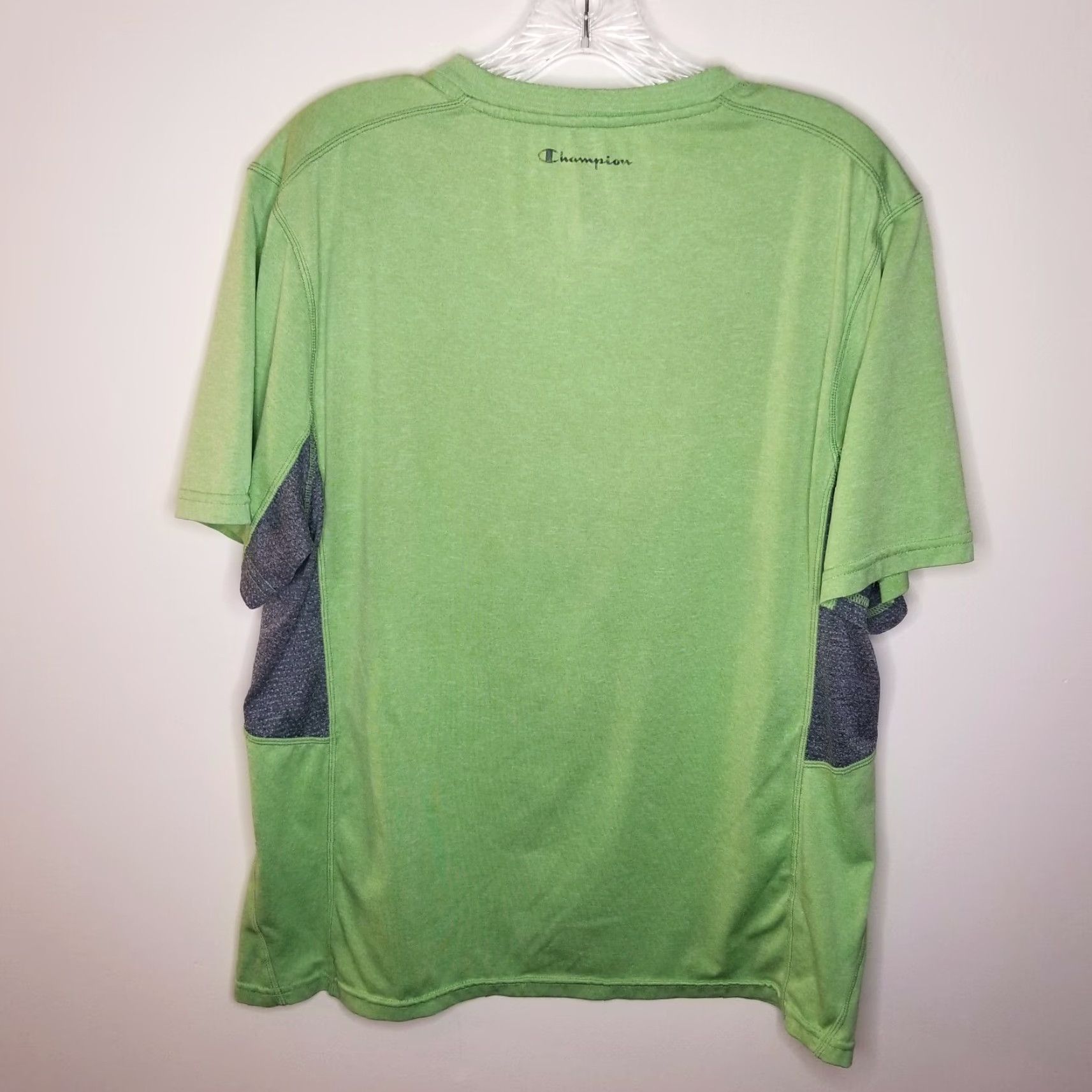 Champion VINTAGE Champion Shirt Mens Size L Green Gray Athletic Short Sleeve T-Shirt Size US L / EU 52-54 / 3 - 4 Thumbnail