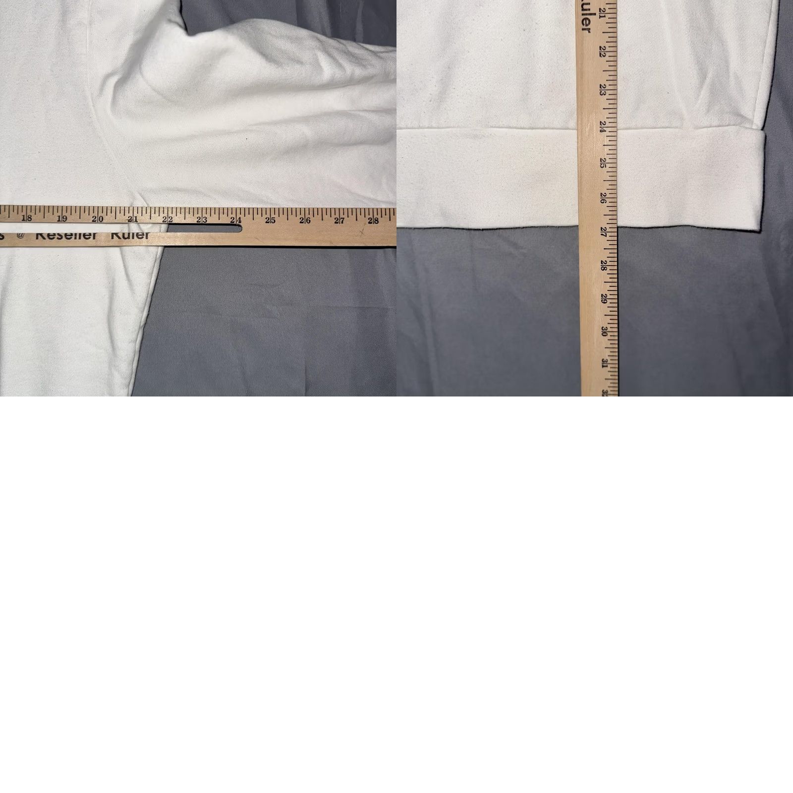 Topo Designs Topo Designs Sweatshirt Mens M White Crewneck Logo Pullover Organic Cotton Knit All Seasons Regular Fit Size US M / EU 48-50 / 2 - 8 Thumbnail