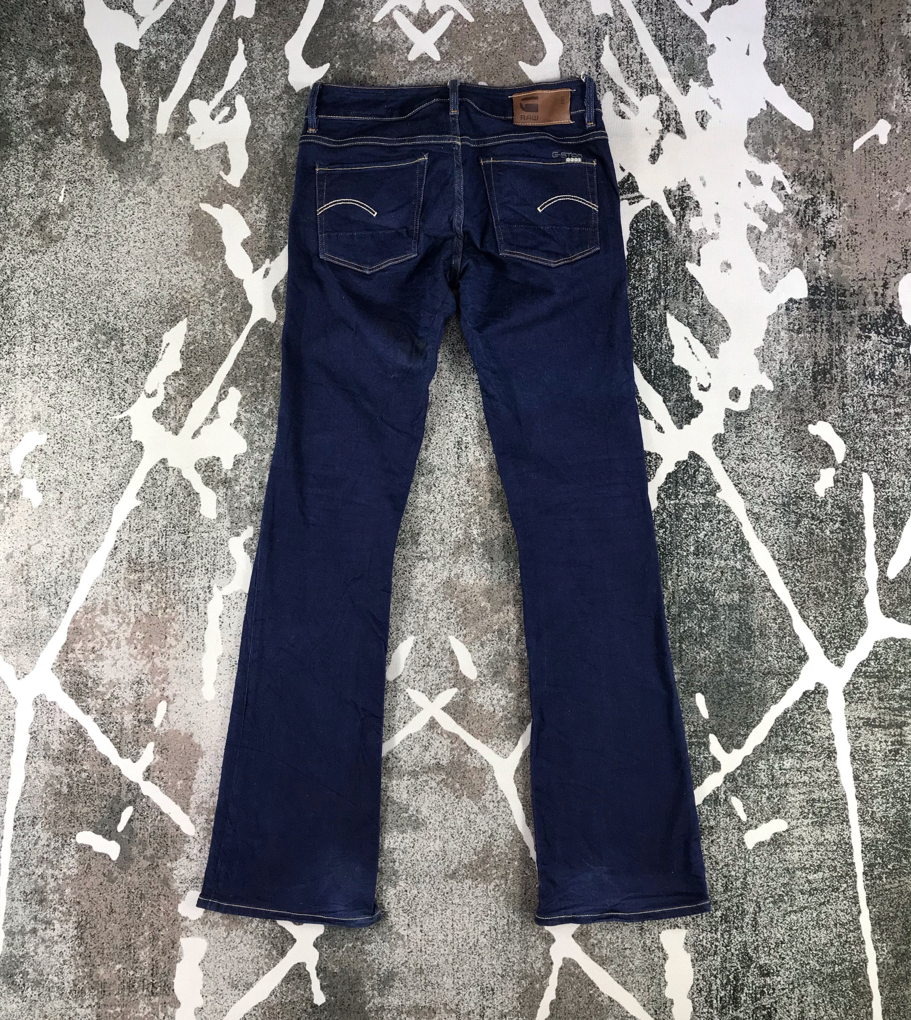 G-Star G Star Raw Jeans Blue Flare Denim KJ1273 Size US 26 / EU 42 - 2 Thumbnail