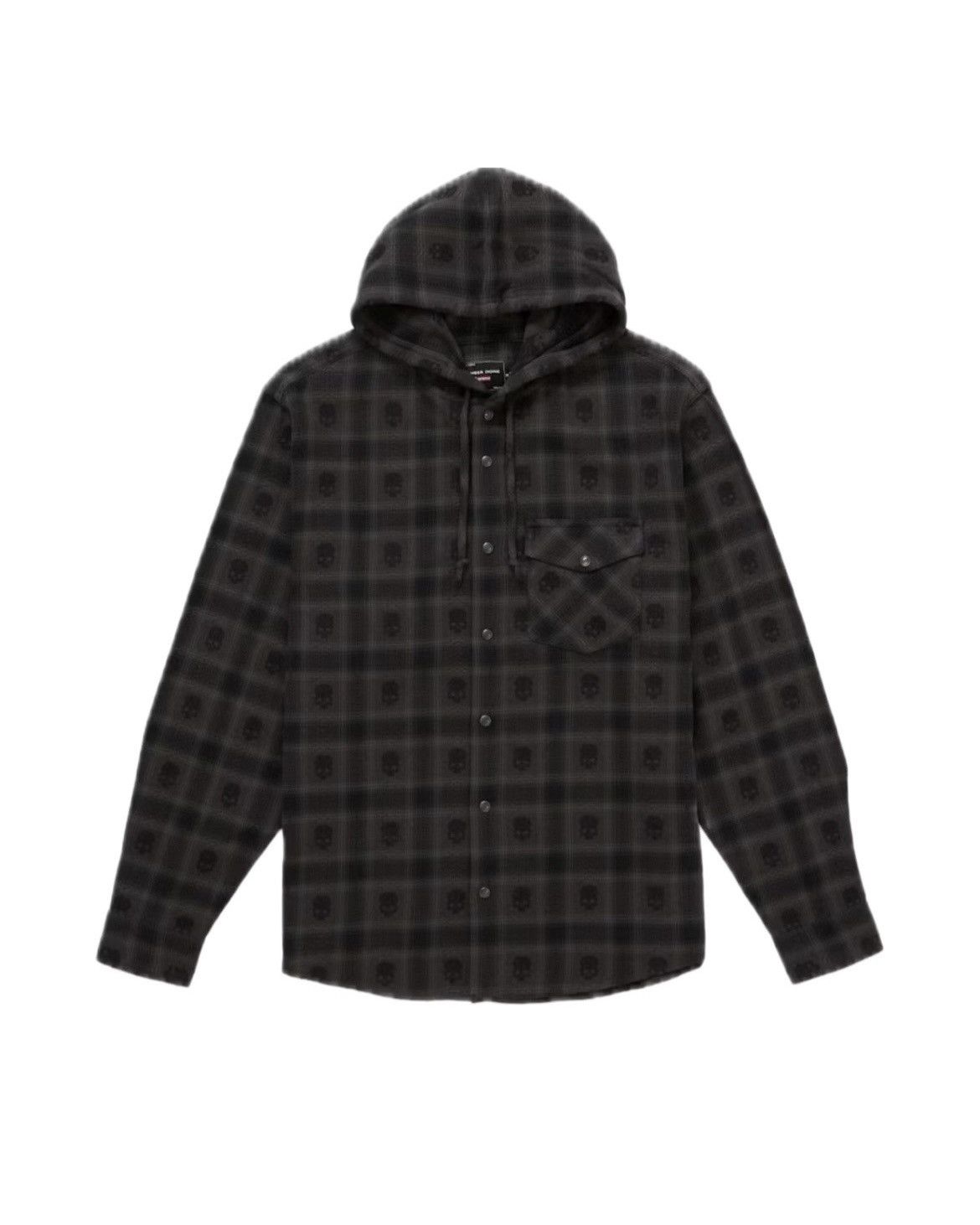 Supreme x Nunber (N)ine - Hooded Flannel Shirt