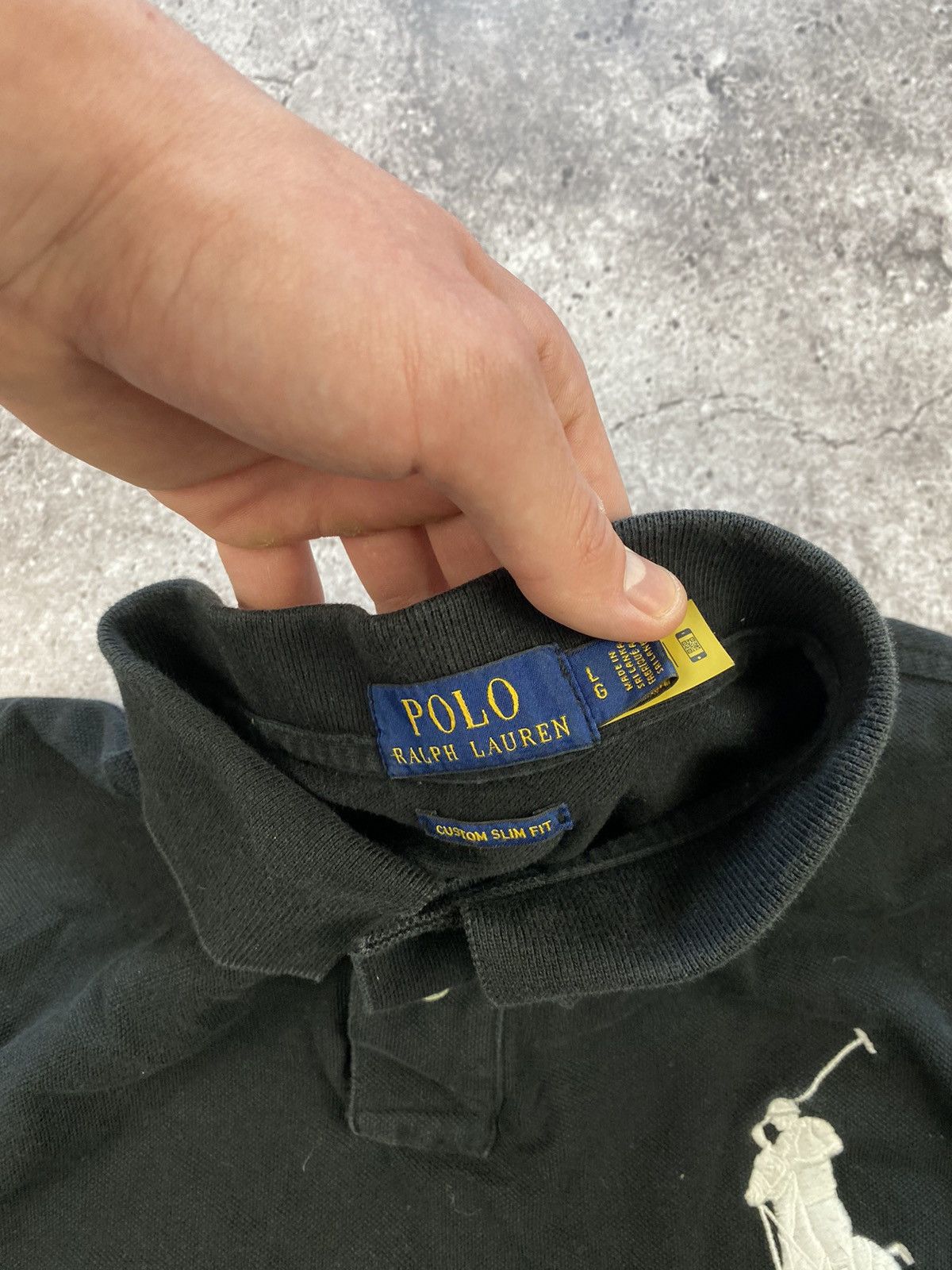 Polo Ralph Lauren × Vintage 🇺🇸 Vintage Polo Ralph Lauren Polo T-Shirt Rare Retro Hype Y2K Size US L / EU 52-54 / 3 - 4 Thumbnail