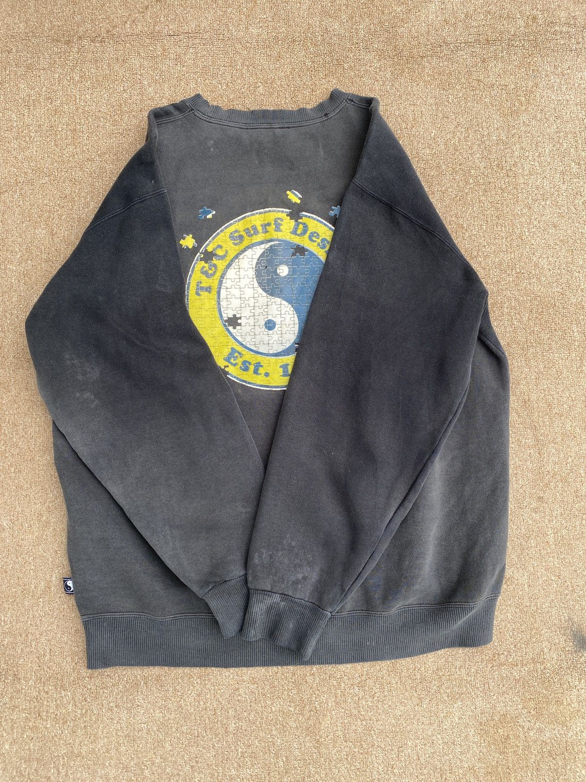 Maui and Sons × Vintage Vintage t&c sufr design crewneck sweatshirt Size US L / EU 52-54 / 3 - 17 Thumbnail