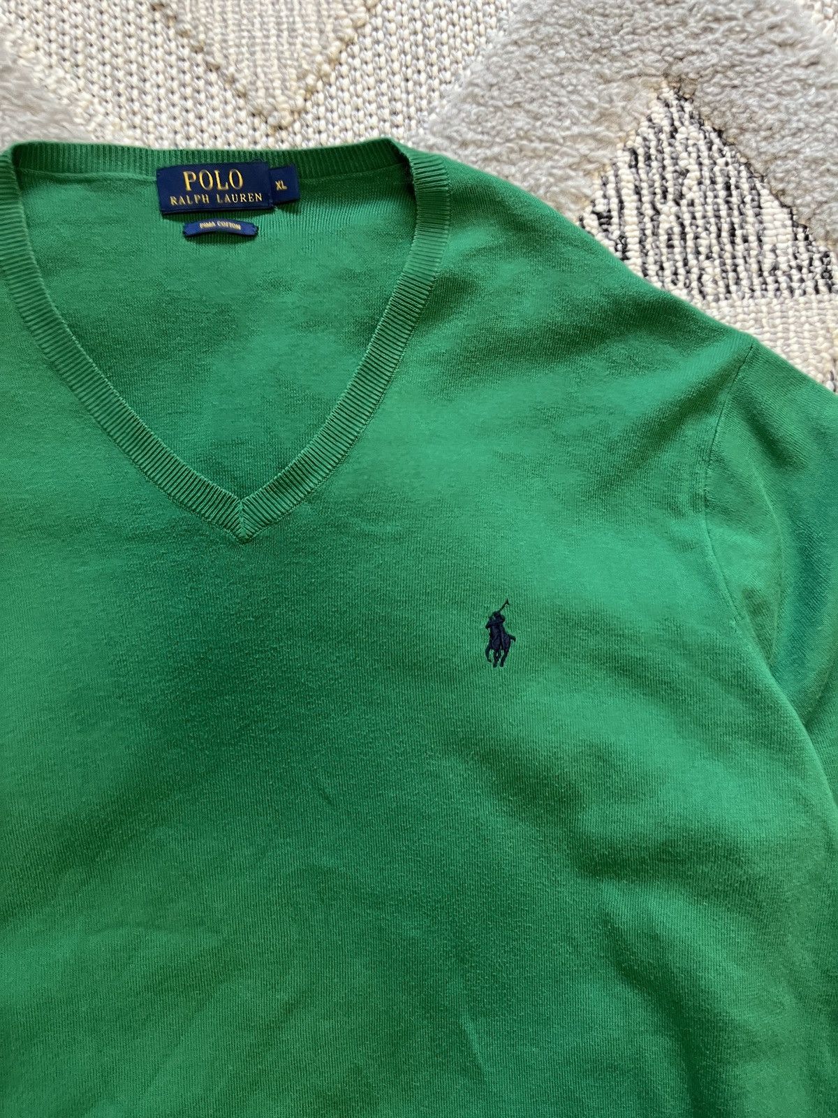 Polo Ralph Lauren × Ralph Lauren × Vintage POLO RALPH LAUREN SWEATER Size US XL / EU 56 / 4 - 2 Thumbnail