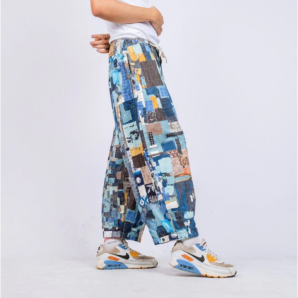 Denime × Japan Blue Jeans Kaito Boro Pants Size US 30 / EU 46 - 3 Thumbnail