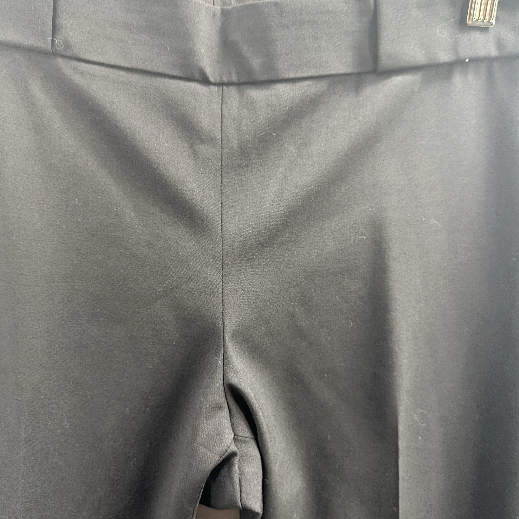 Vintage VINTAGE Theyskens' Theory Pants Womens Large Black High Waist Trouser Minimalist Quiet Luxury Dress Pants Size 30" / US 8 / IT 44 - 7 Thumbnail