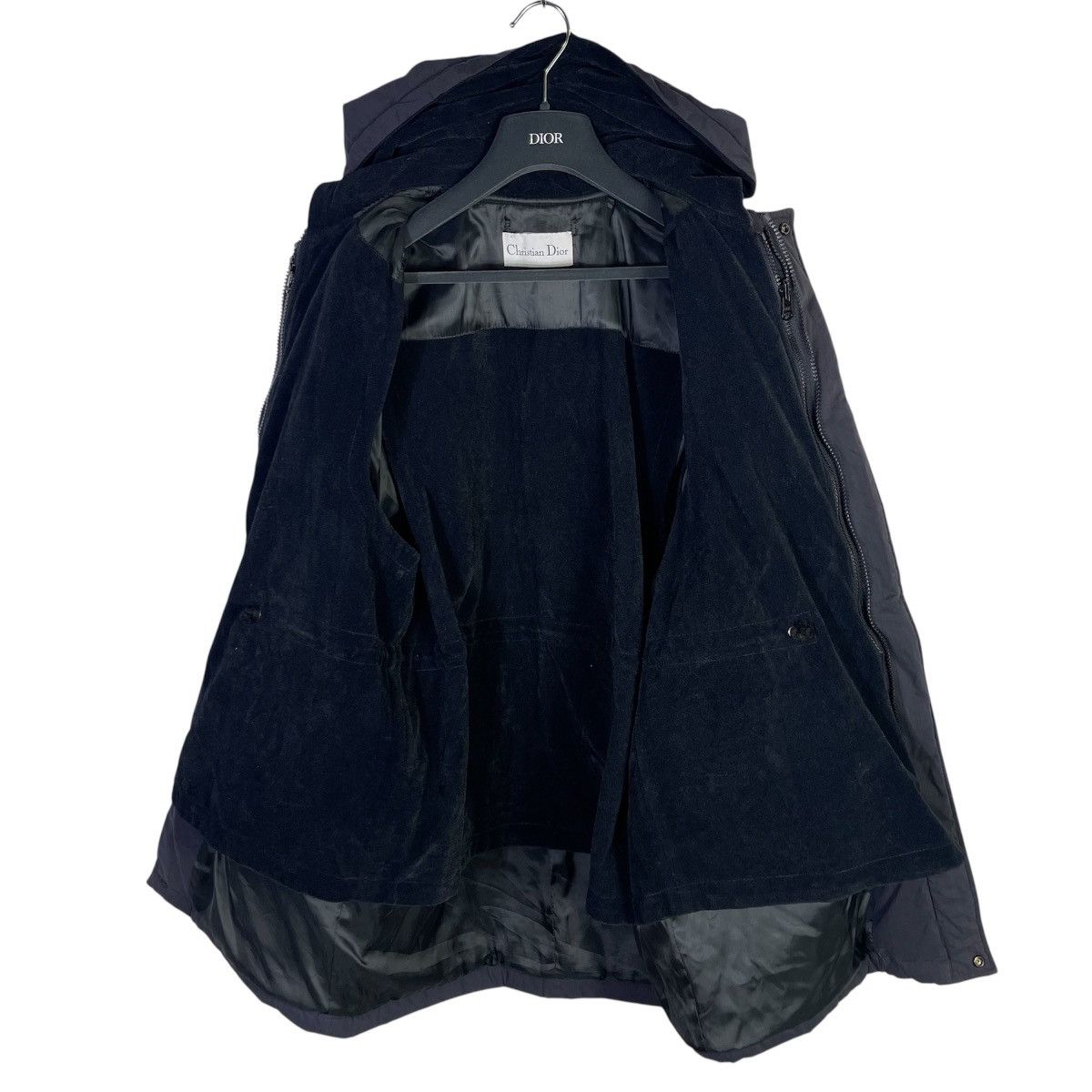 Christian Dior Monsieur Vintage Christian Dior Hooded Puffer Velvet Lining Jacket Size US M / EU 48-50 / 2 - 3 Thumbnail