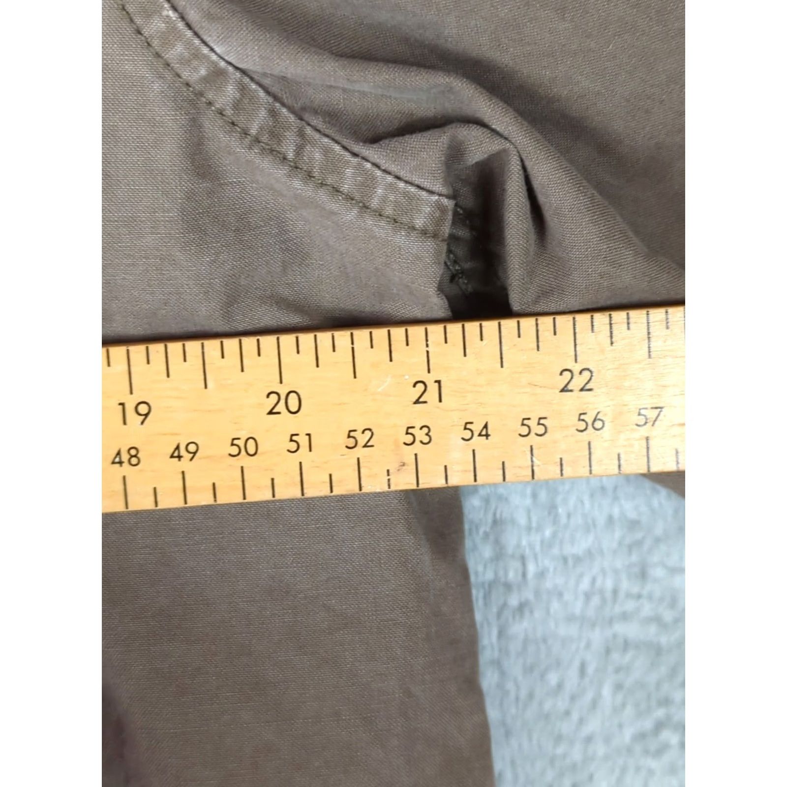 Old Navy VINTAGE Old Navy Shirt Mens L Brown Solid Long Sleeve Button-Up Pockets Vintage Fit Casual Workwear Mens Size US L / EU 52-54 / 3 - 7 Thumbnail