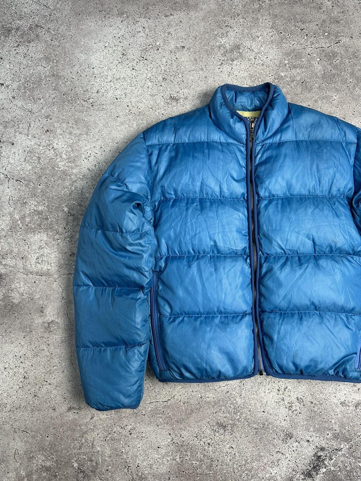 Diesel Vintage Diesel Bomber Puffer Jacket Cropped 90’s Blue Size US M / EU 48-50 / 2 - 3 Thumbnail