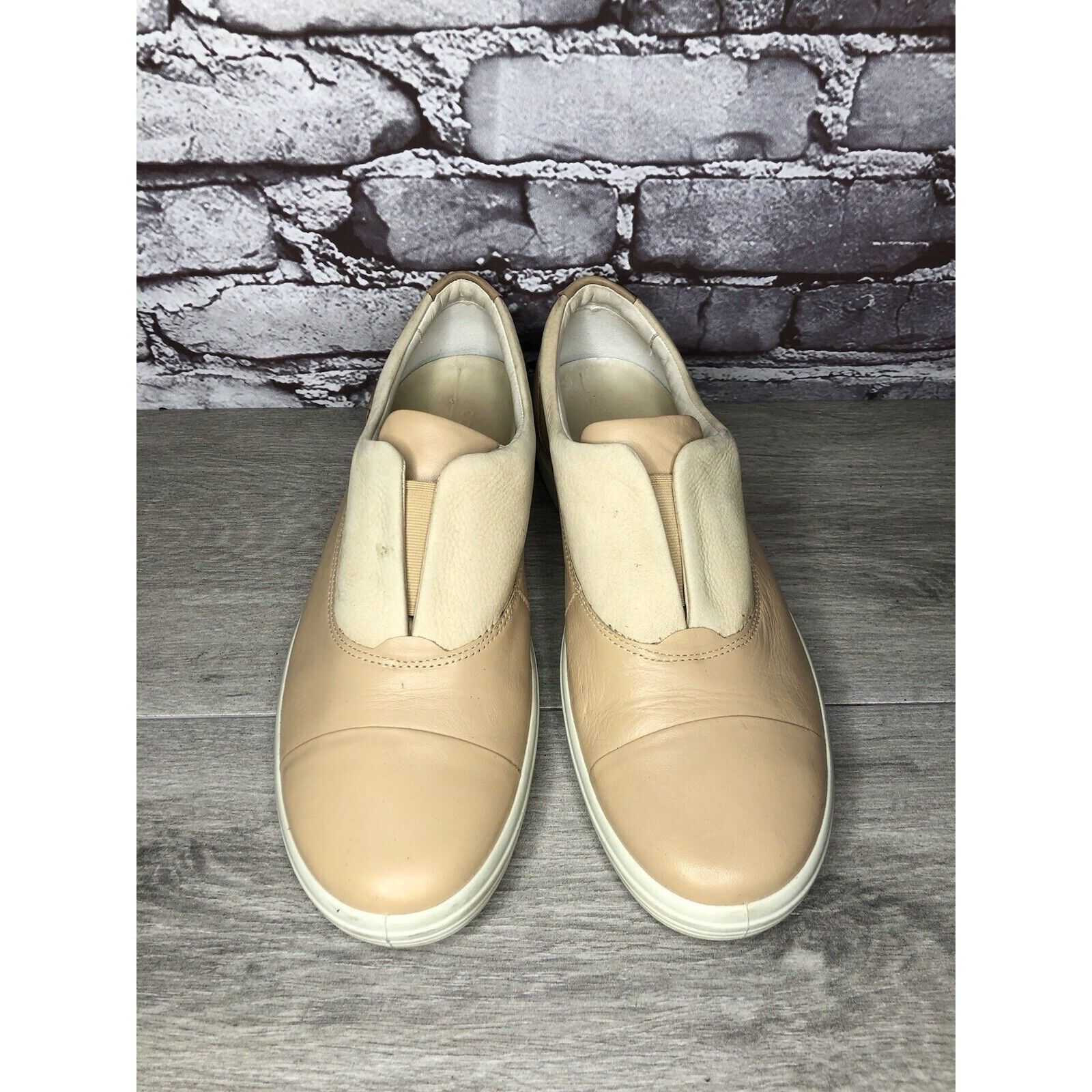 Ecco ECCO Soft 7 2.0 Pink Leather Casual Slip On Comfort Sneakers Size US 11 / IT 41 - 13 Thumbnail