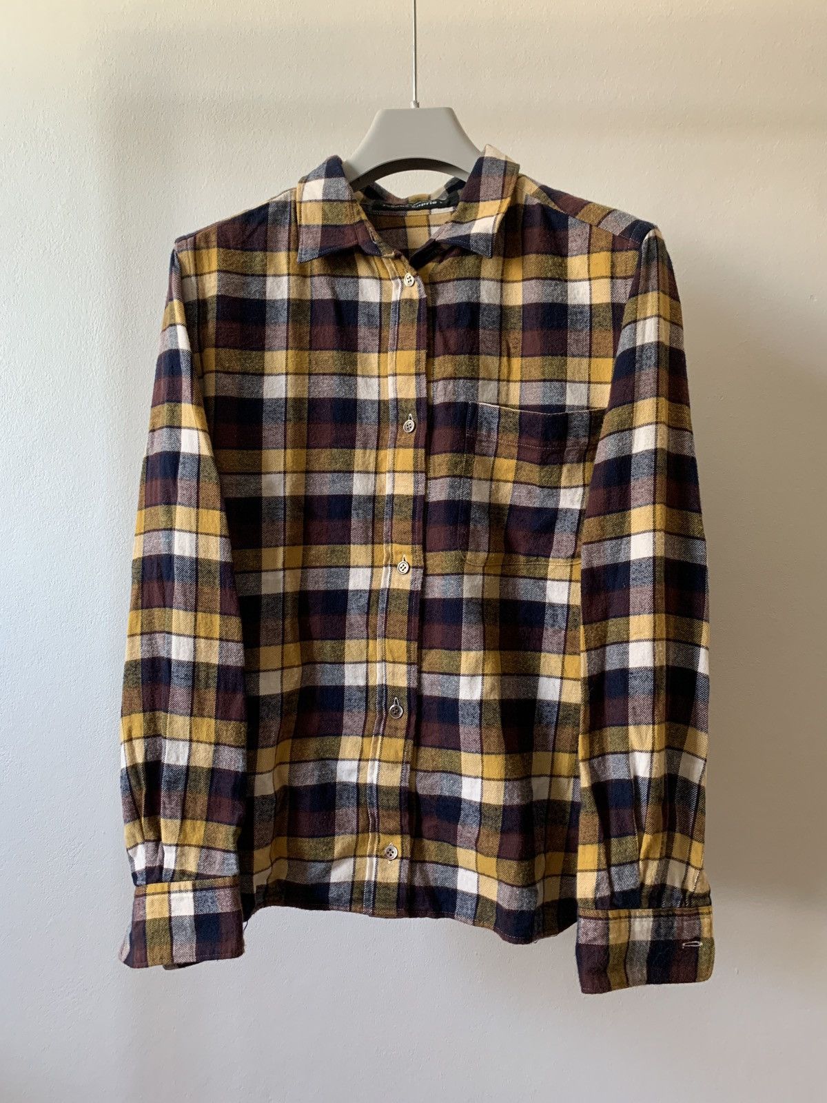 Issey Miyake Vintage Issey Miyake/ mercibeaucoup; Flannel Shirt Size US M / EU 48-50 / 2 - 1 Thumbnail