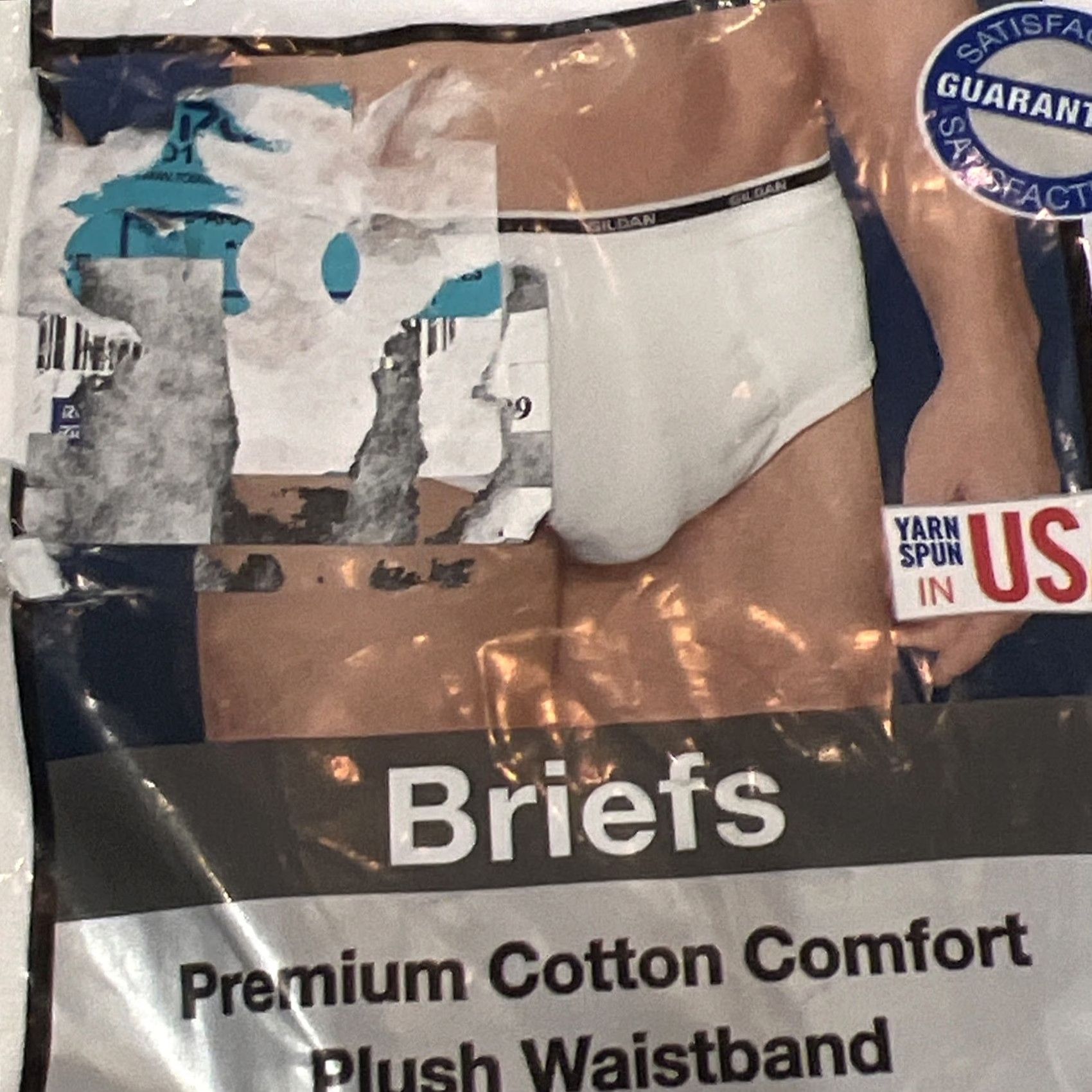 Gildan Gildan Briefs 2XL White Cotton Comfort Waistband Underwear Mens 44-46 Short Description: Solid Briefs, 2 Piece Pack Size US 39 - 5 Thumbnail
