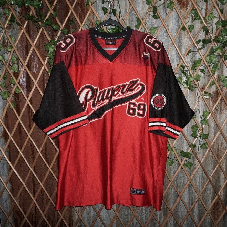 Vintage XXL- Vintage Y2K players brand embroider 90s football jersey Size US XXL / EU 58 / 5 - 1 Thumbnail