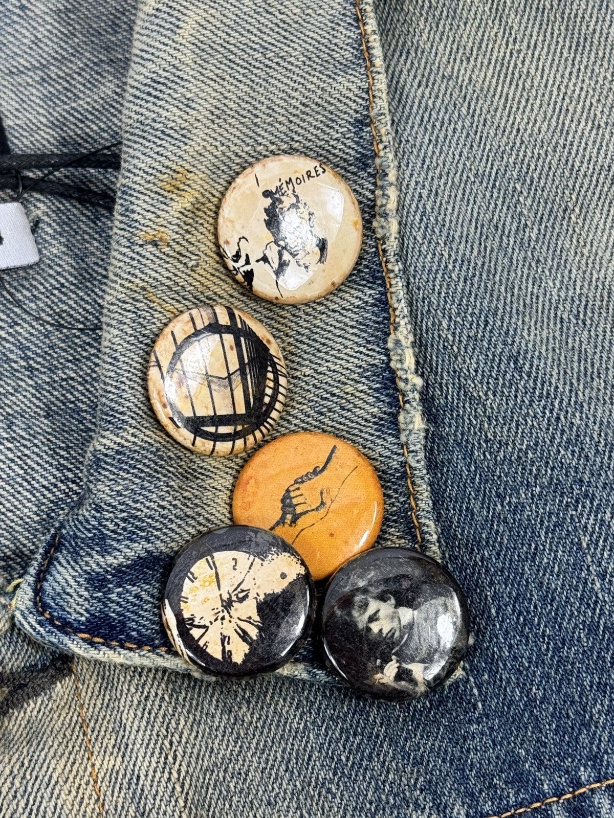 Enfants Riches Deprimes TYPE VII RUSTY DENIM JACKET Size US L / EU 52-54 / 3 - 5 Thumbnail