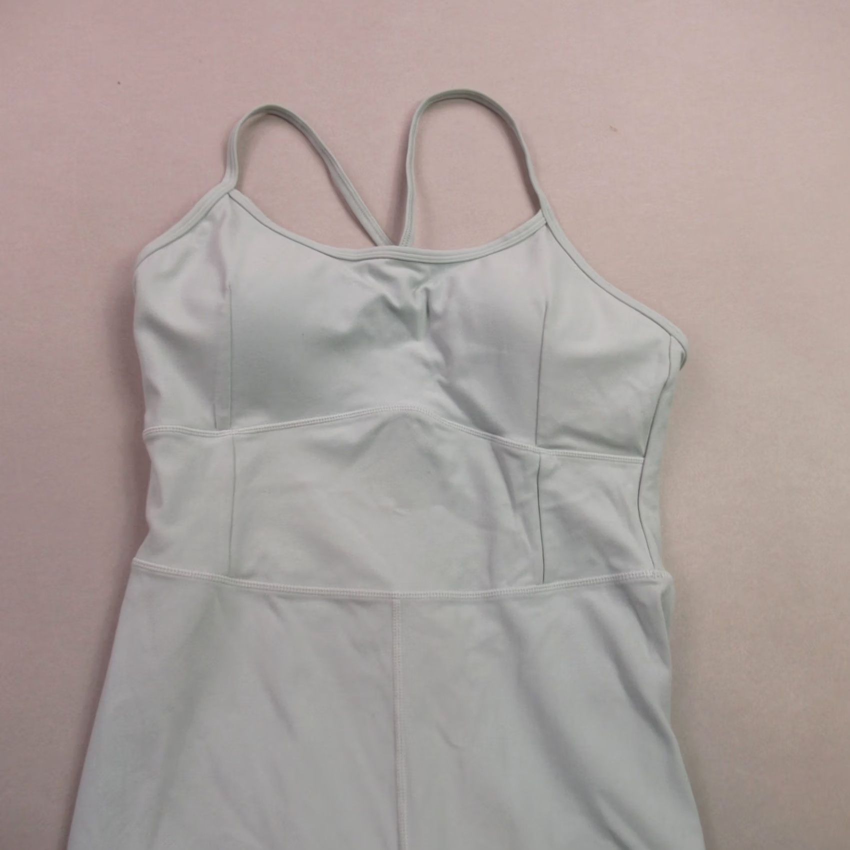 Vintage Romper One Piece Sleeveless Gray Large Lightweight Casual Womens Size 36" / US 14 / IT 50 - 3 Thumbnail