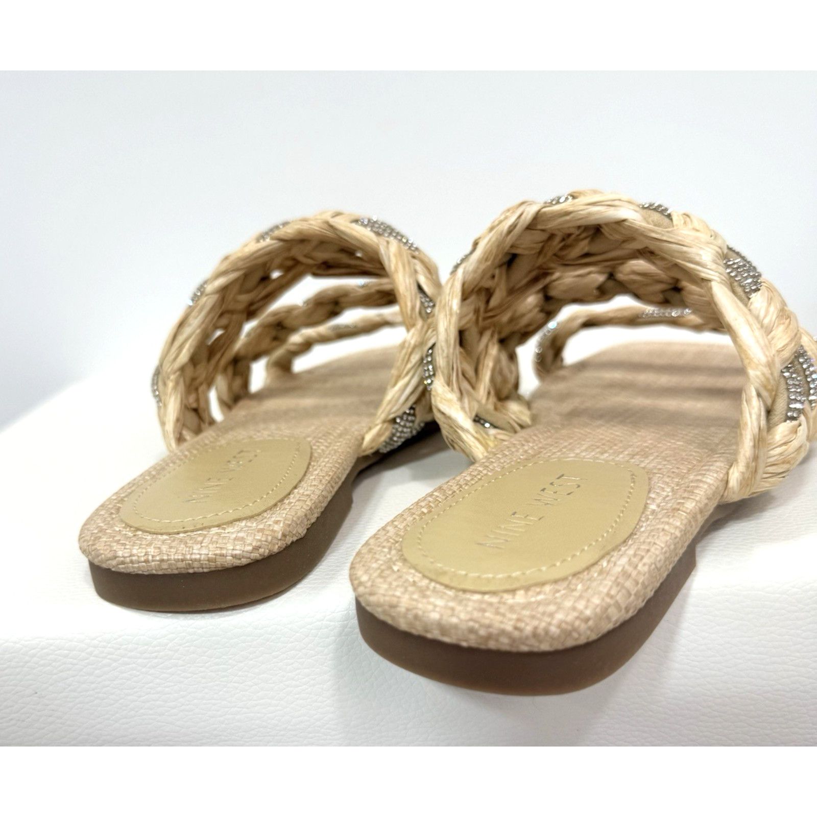 Nine West Nine West Qazz Sandals Slide Slip On Flats Wo’s Size 6M Size US 6 / IT 36 - 4 Thumbnail