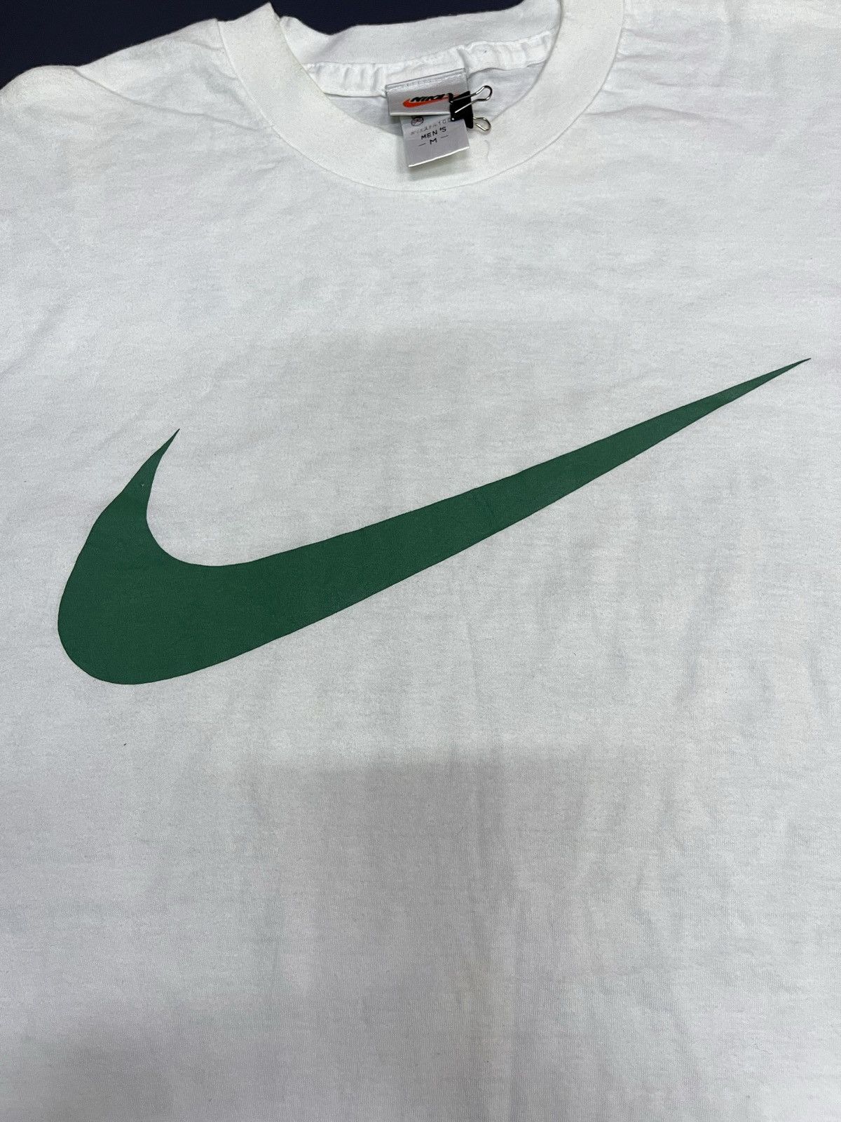 Nike × Vintage RARE 90s NIKE x KAMAKURA TENNIS SWOOSH TEES Size US L / EU 52-54 / 3 - 4 Thumbnail