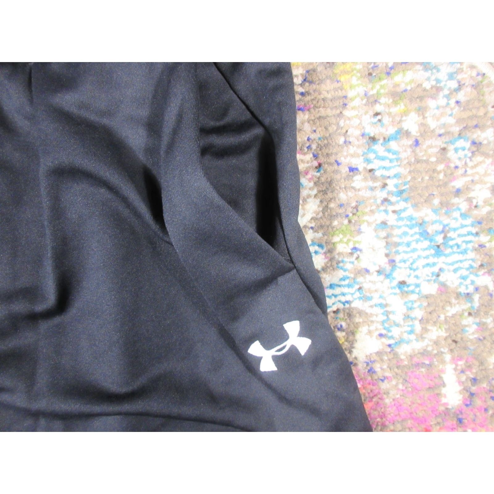 Under Armour Under Armour Golf Pants Men 38x30 Black Stretch Waist Relaxed Straight Casual Pants Mens Size US 38 / EU 54 - 4 Thumbnail