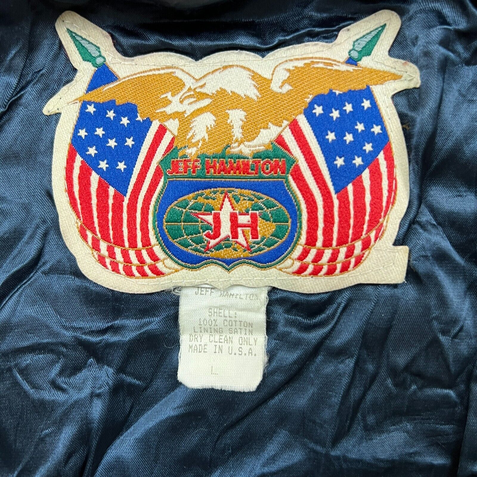 Jeff Hamilton × NASCAR × Vintage Jeff Hamilton Jacket Large USA Dale Jarret NASCAR Racing 90s Size US L / EU 52-54 / 3 - 11 Thumbnail